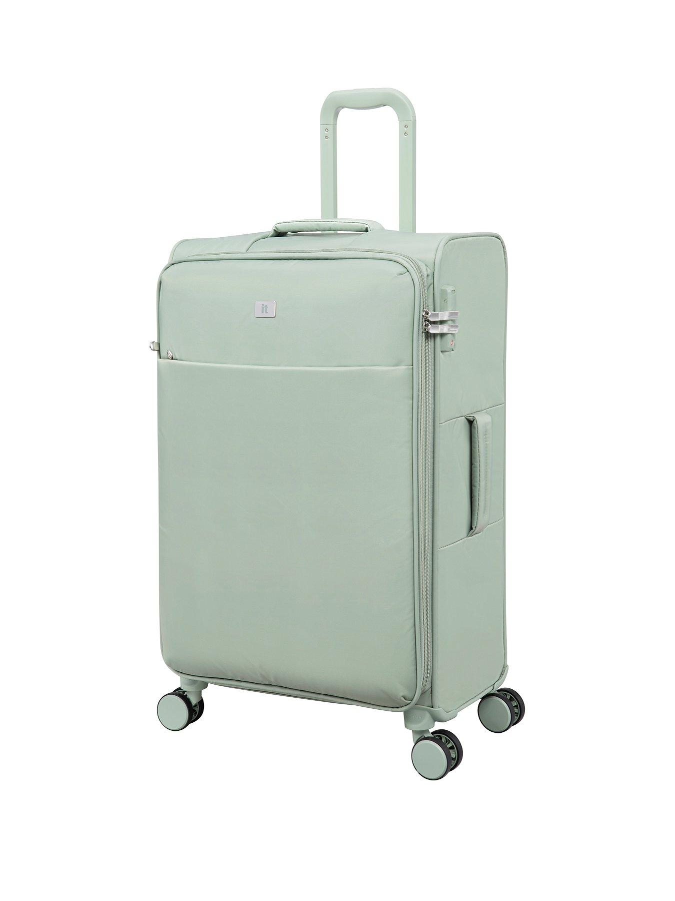undefined IT Luggage Lustrous Luxe Desert Sage Medium Suitcase