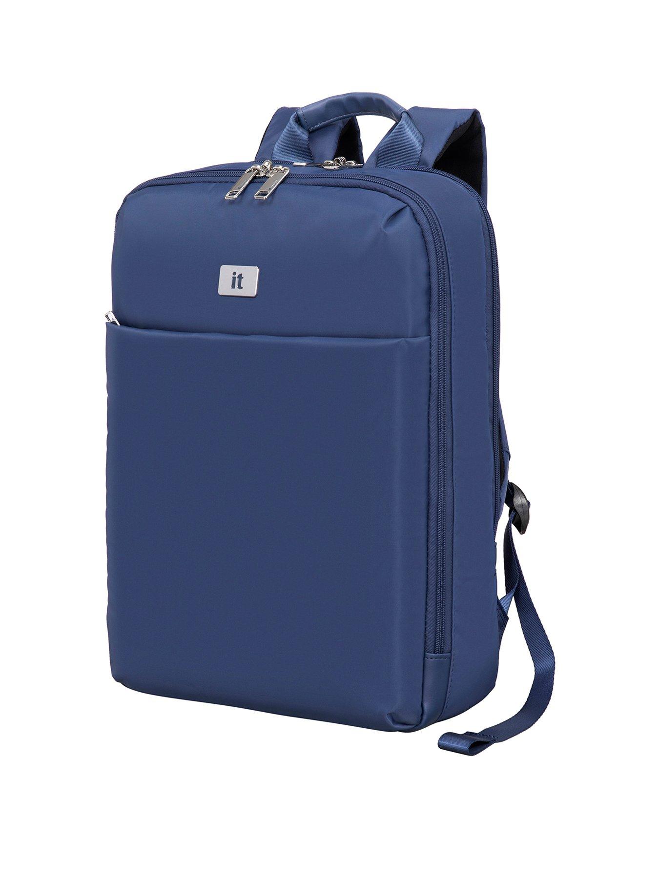 undefined IT Luggage Lustrous Luxe Night Blue Backpack