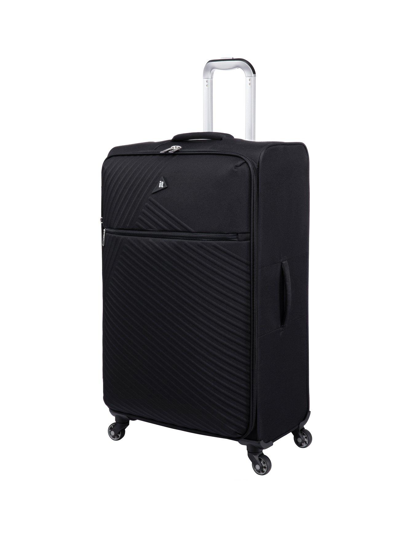 undefined IT Luggage Decisive Black Large Suitcase