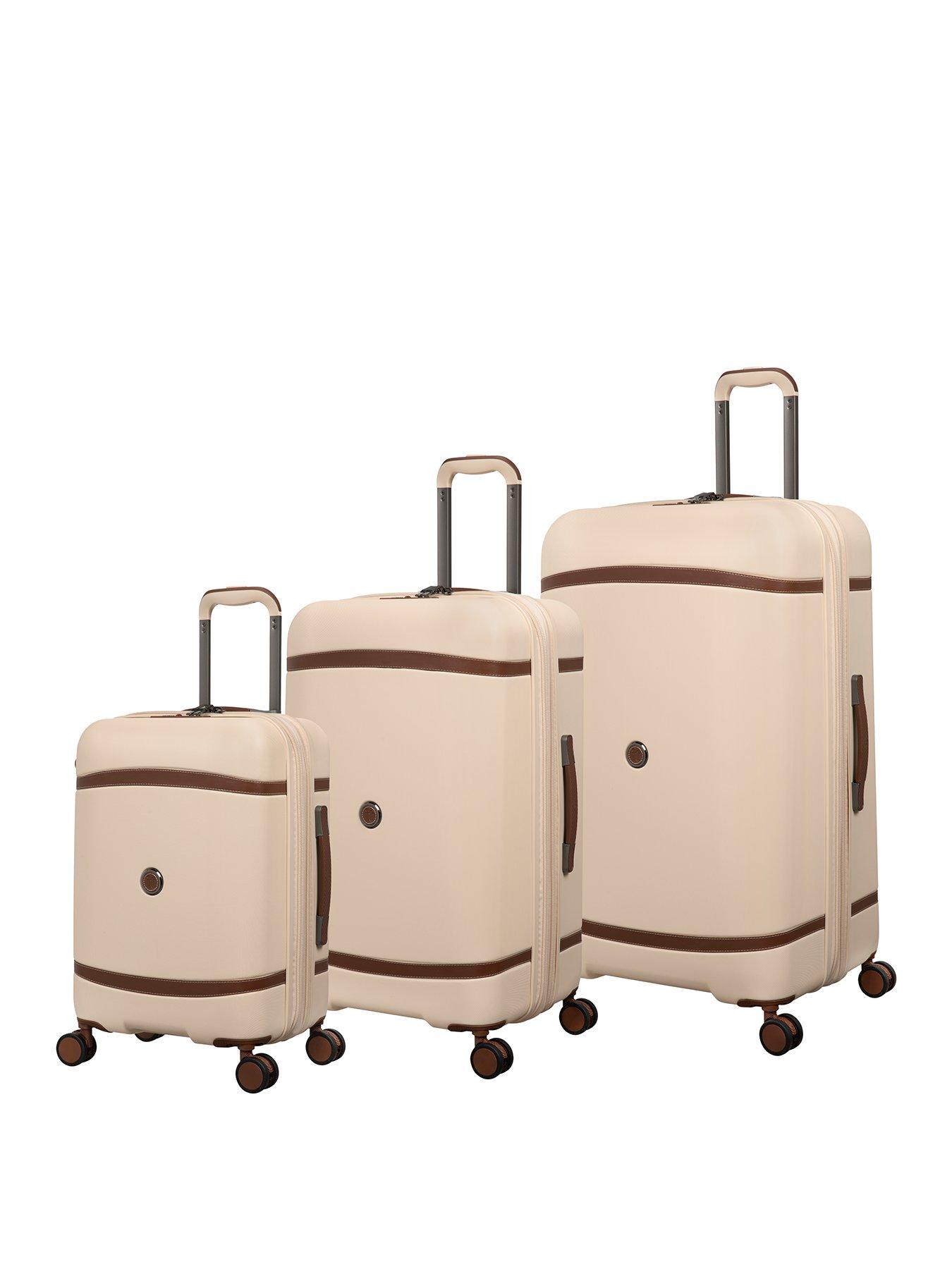 undefined IT Luggage Extravagant Cream 3pc Suitcase Set