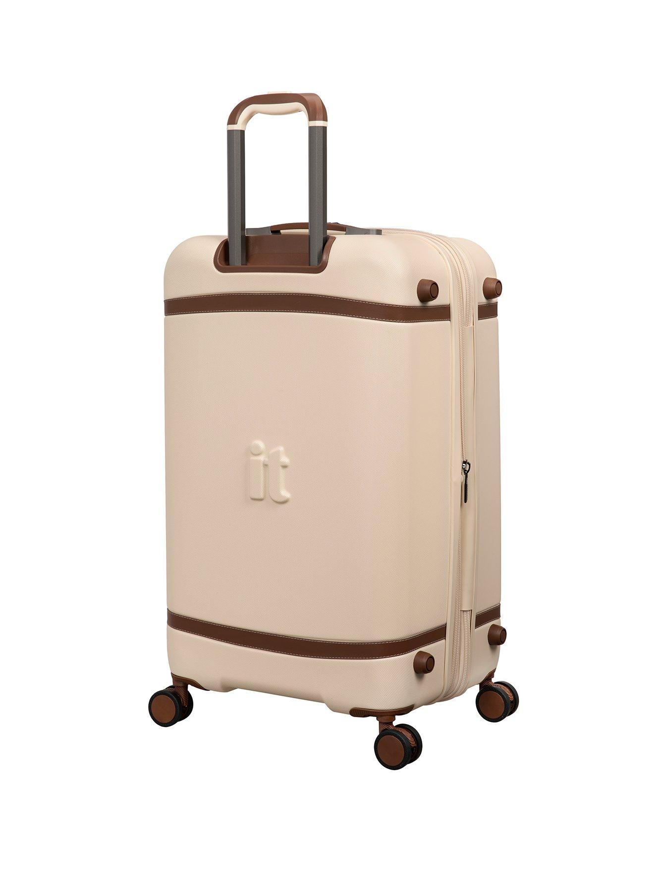 Image 2 of 7 of it Luggage Extravagant Cream 3pc Suitcase Set