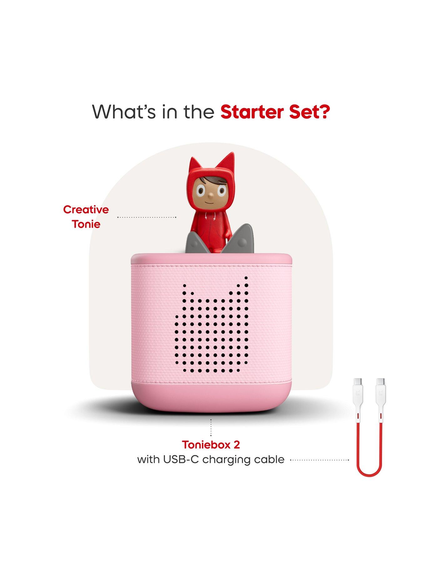 Image 3 of 8 of Tonies Toniebox 2 (Cloud Pink) Starter Set with&nbsp;Creative Tonie Rubie