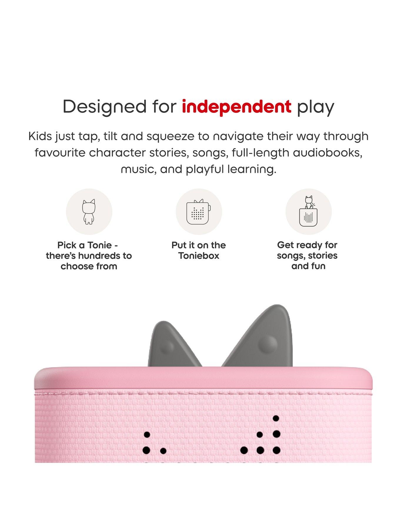 Image 6 of 8 of Tonies Toniebox 2 (Cloud Pink) Starter Set with&nbsp;Creative Tonie Rubie