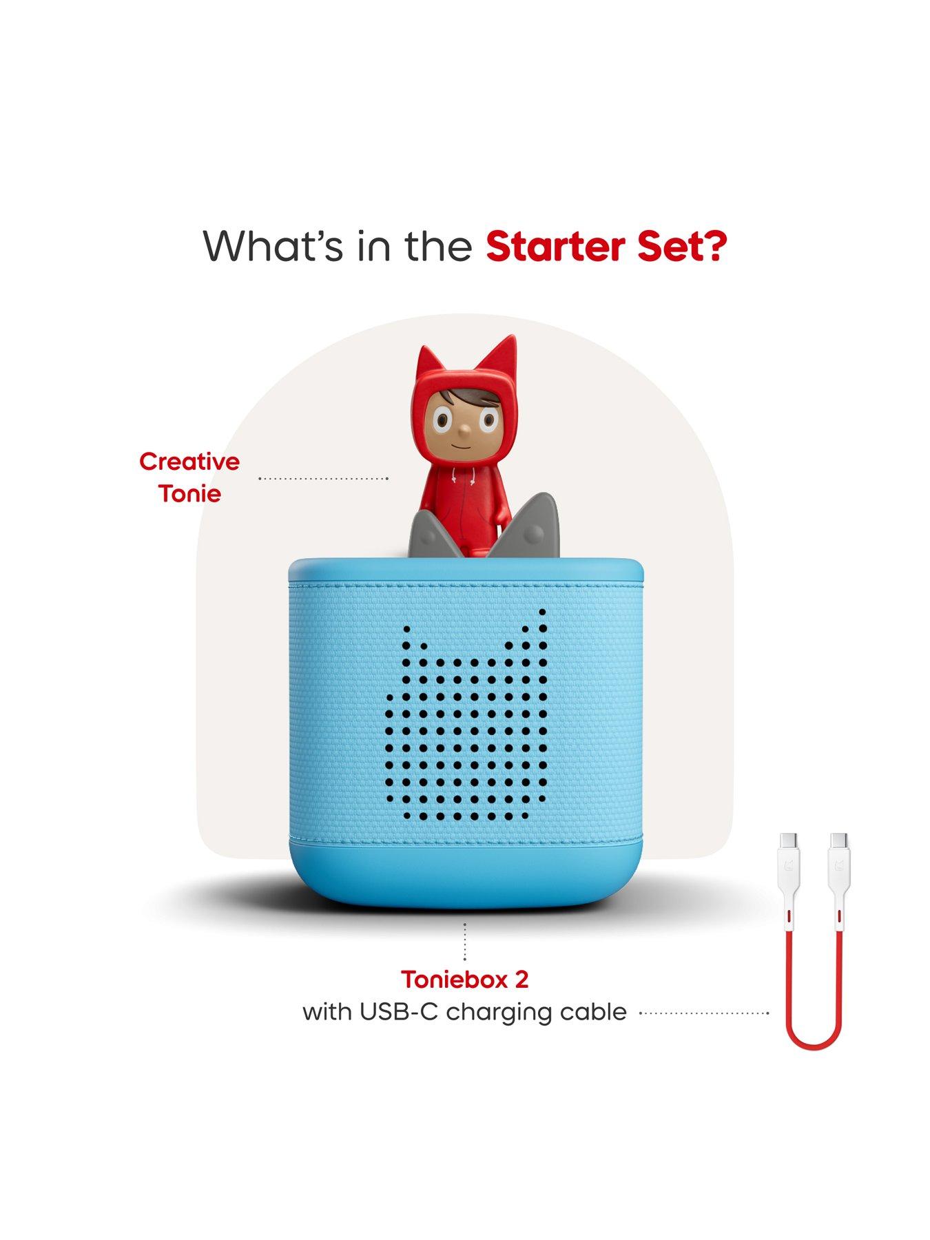 Image 3 of 8 of Tonies Toniebox 2 Sky Blue Starter Set Creative Tonie Rubie