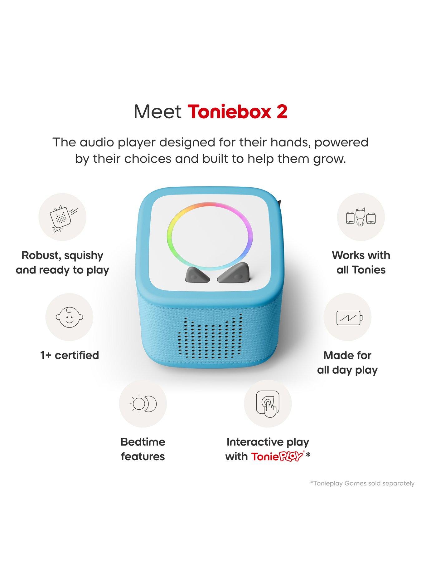 Image 4 of 8 of Tonies Toniebox 2 Sky Blue Starter Set Creative Tonie Rubie