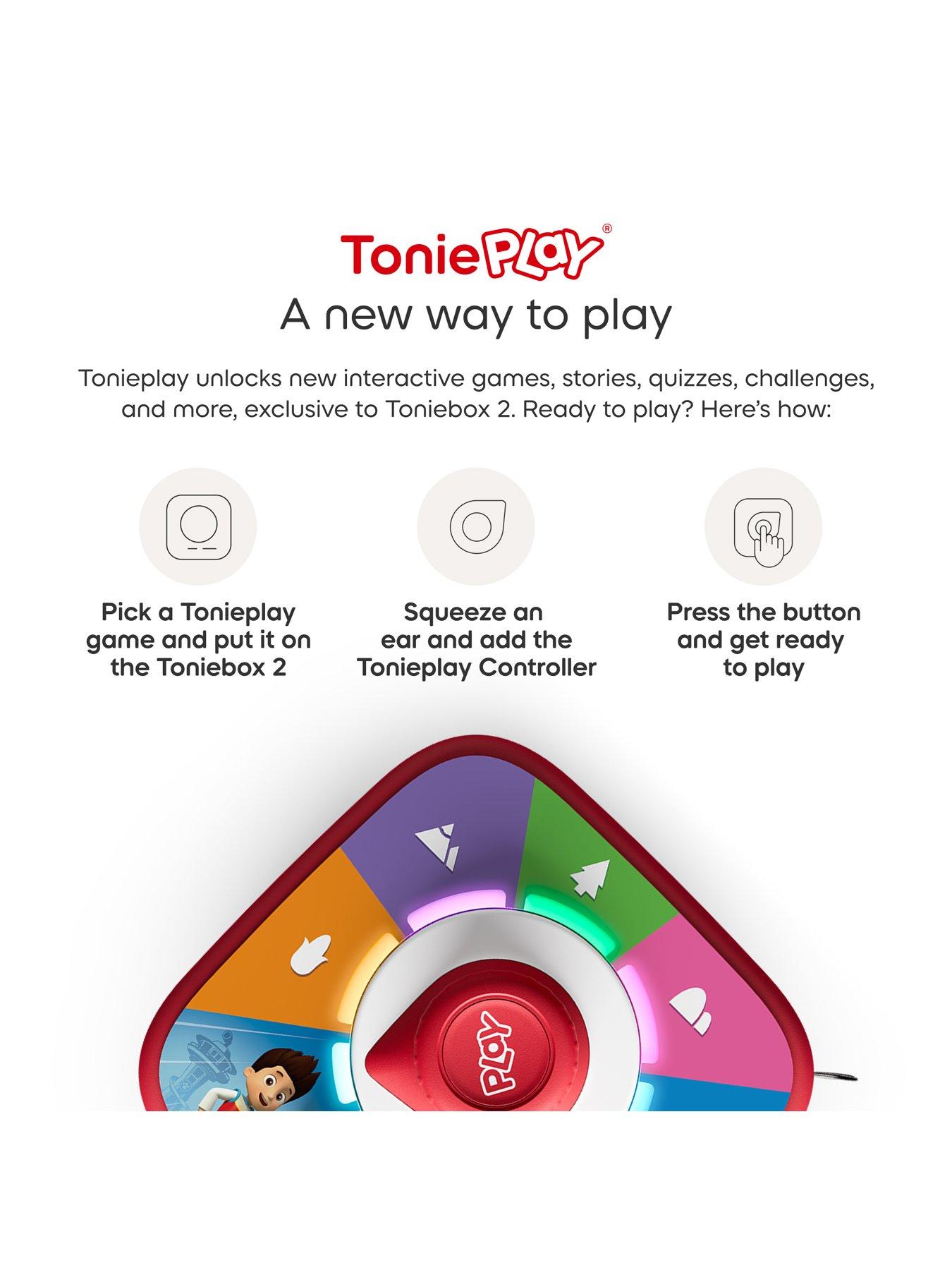 Tonies Toniebox 2 Sunset Red Tonieplay Set Paw Patrol Chase | Very