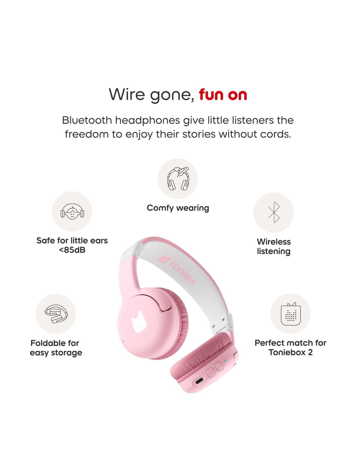 Image 4 of 7 of Tonies Toniebox 2 Bluetooth Headphones - Cloud Pink