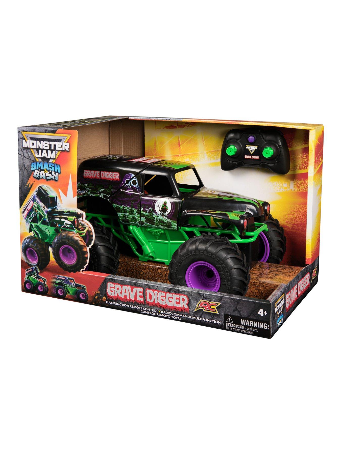 Image 7 of 7 of Monster Jam Smash And Bash 1:15 Grave Digger