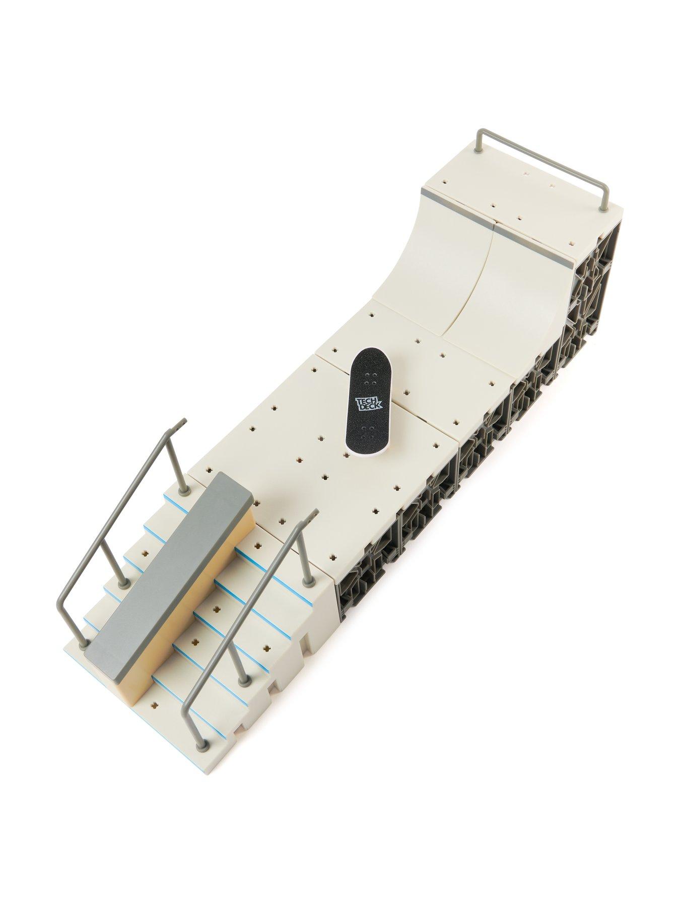 Spin Master Tech Deck, Vert Wall 2.0, X-Connect Park Creator, Coffret rampe à construire et à personnaliser avec