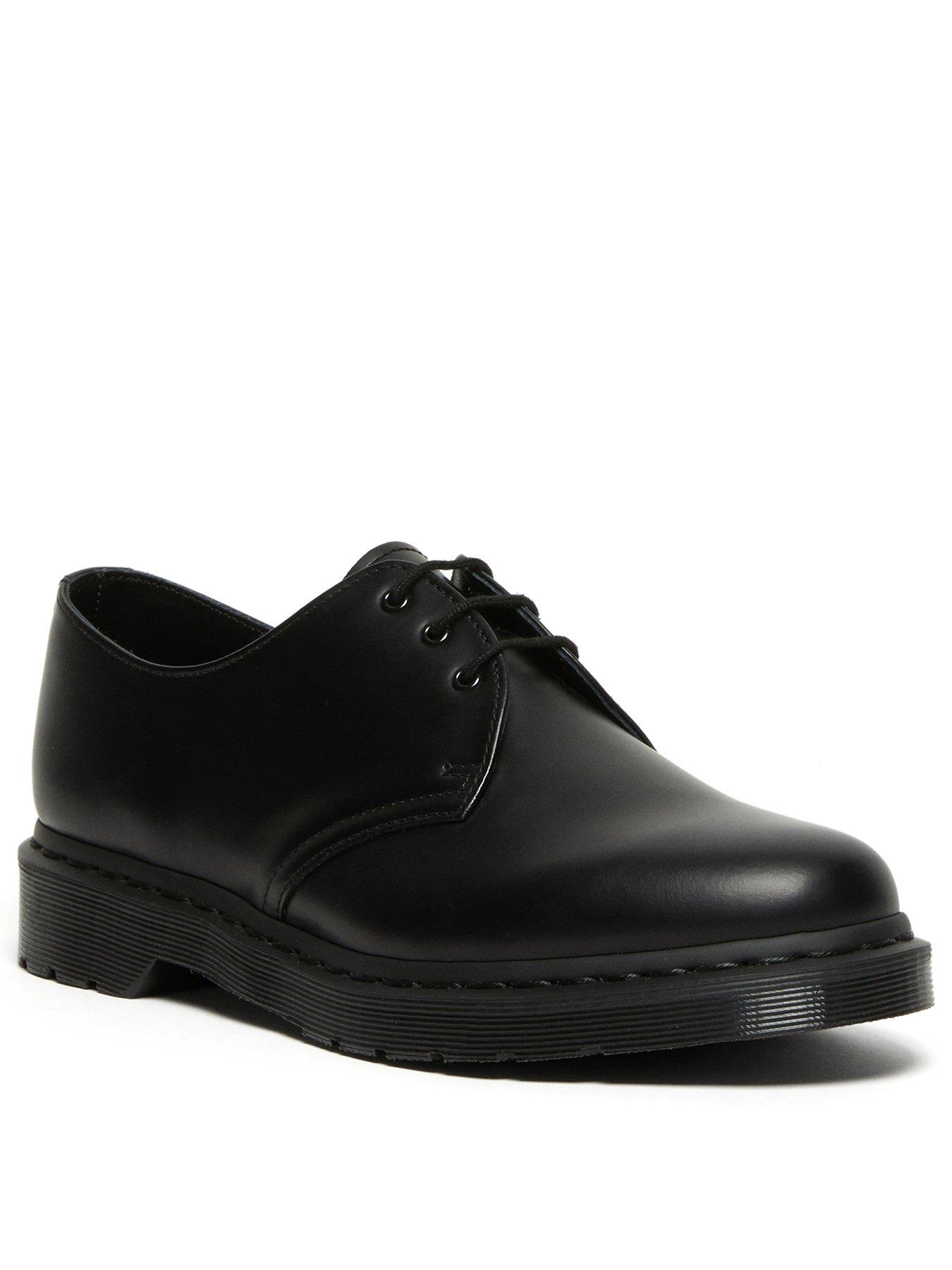 Dr Martens 1461 Mono 3 Eye Shoe Smooth - Black | Very