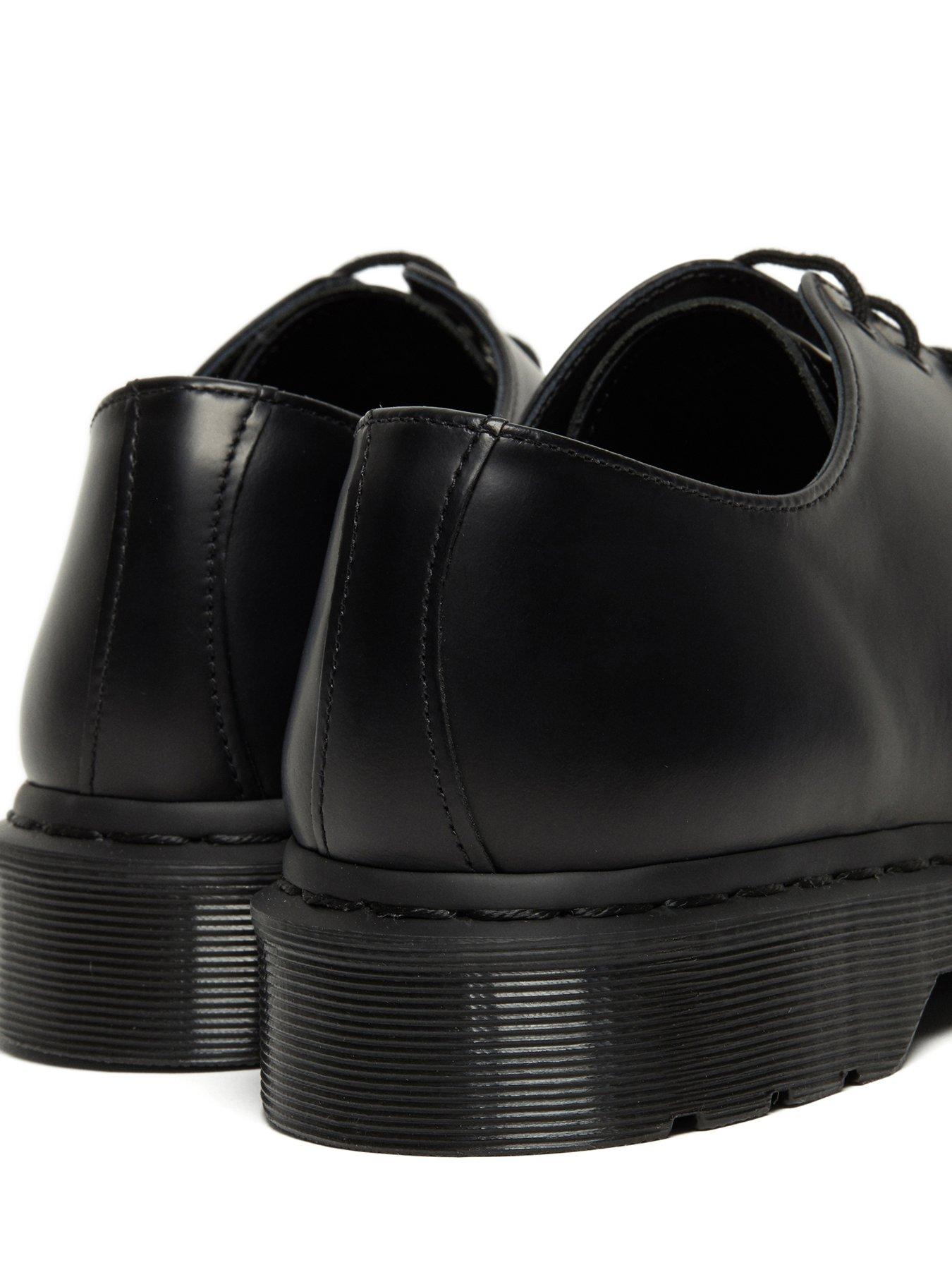 Dr Martens 1461 Mono 3 Eye Shoe Smooth - Black | Very