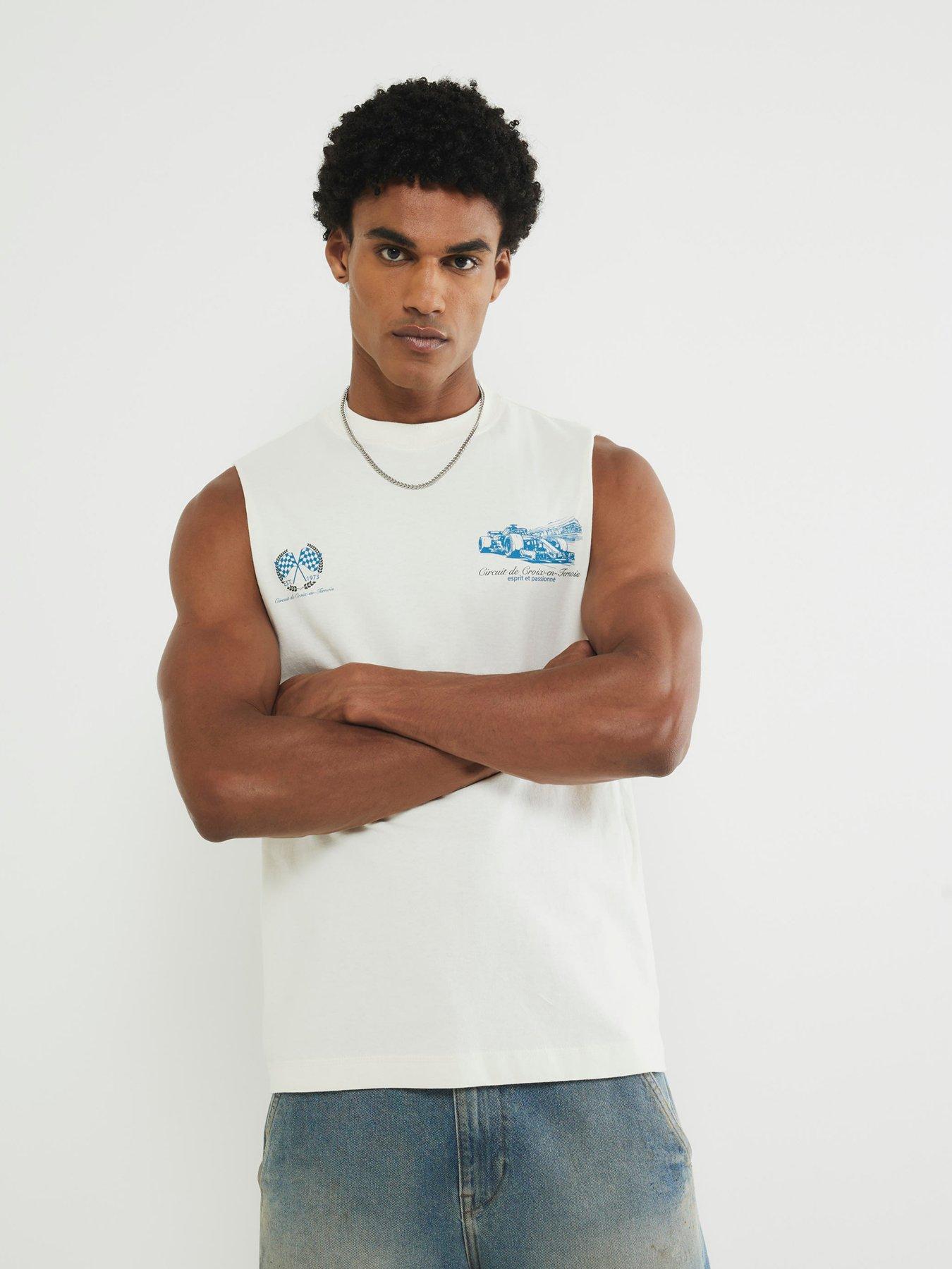undefined Circuit De Croix Graphic T-Shirt - White