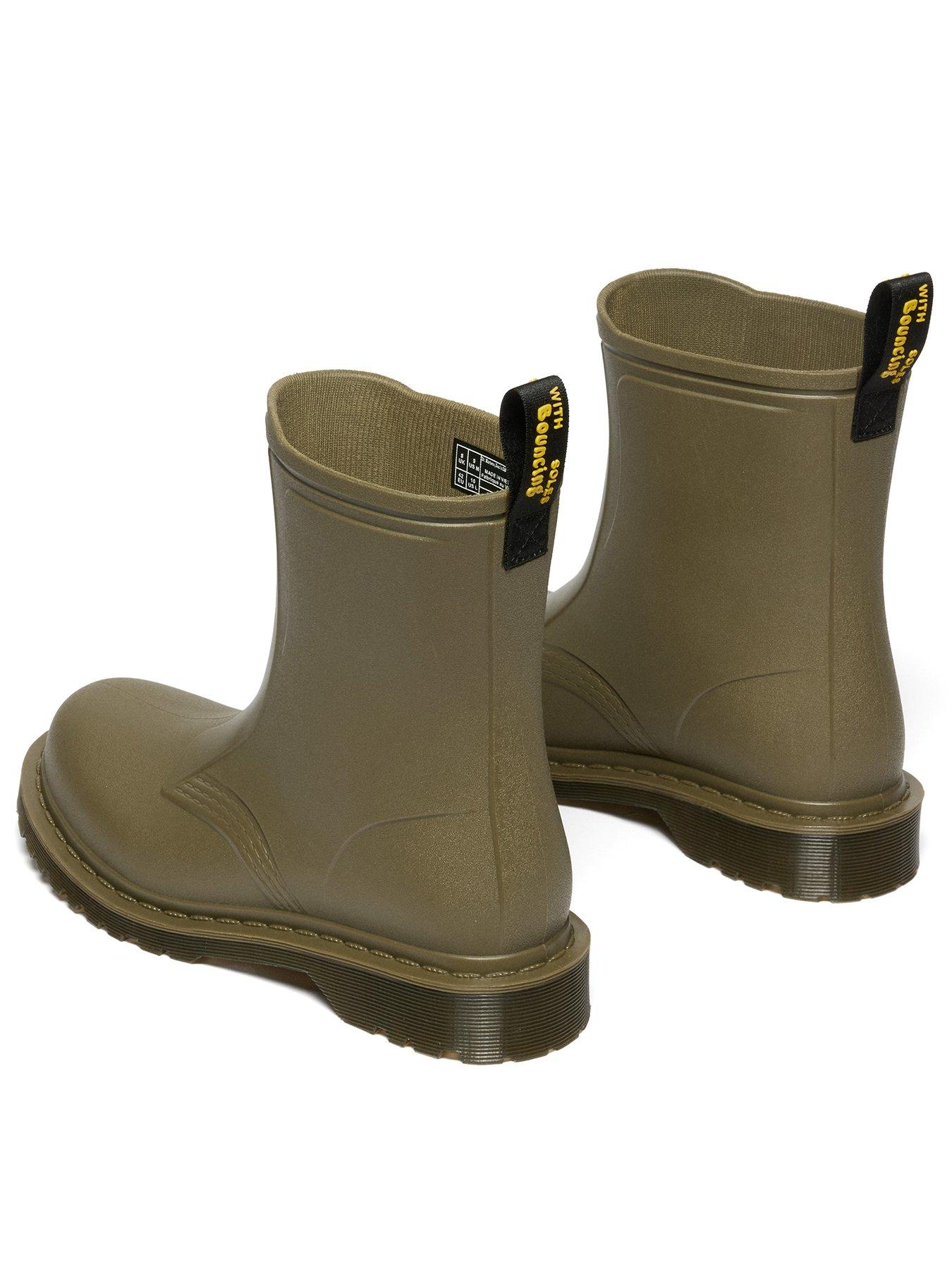 Image 3 of 7 of Dr Martens 1460 Rain Boot - Olive Green