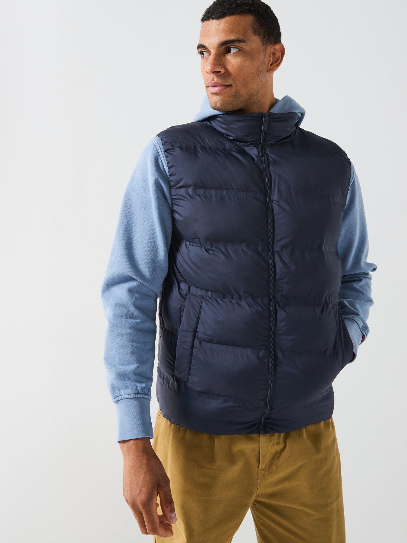 ONLY & SONS Union Padded Gilet - Navy
