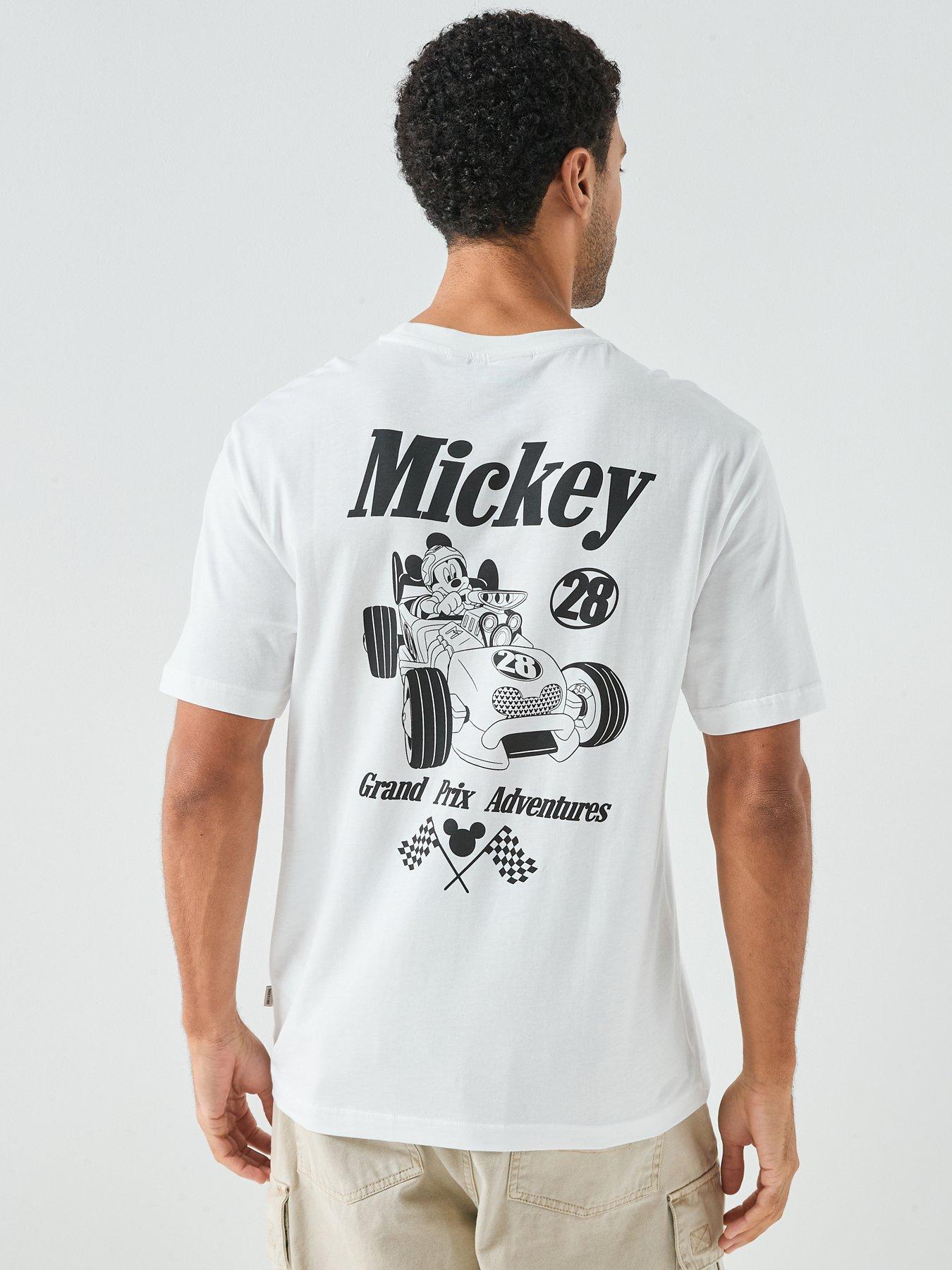 ONLY & SONS Mickey Mouse Graphic T-Shirt - White