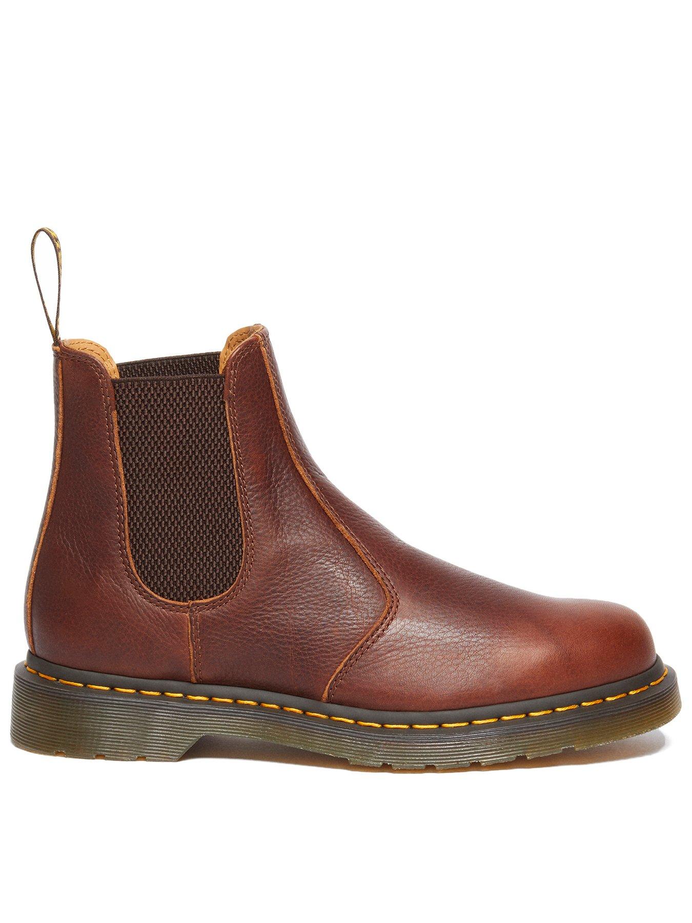 Dr Martens 2976 Ambassador Soft Leather Chelsea Boots Cashew Very
