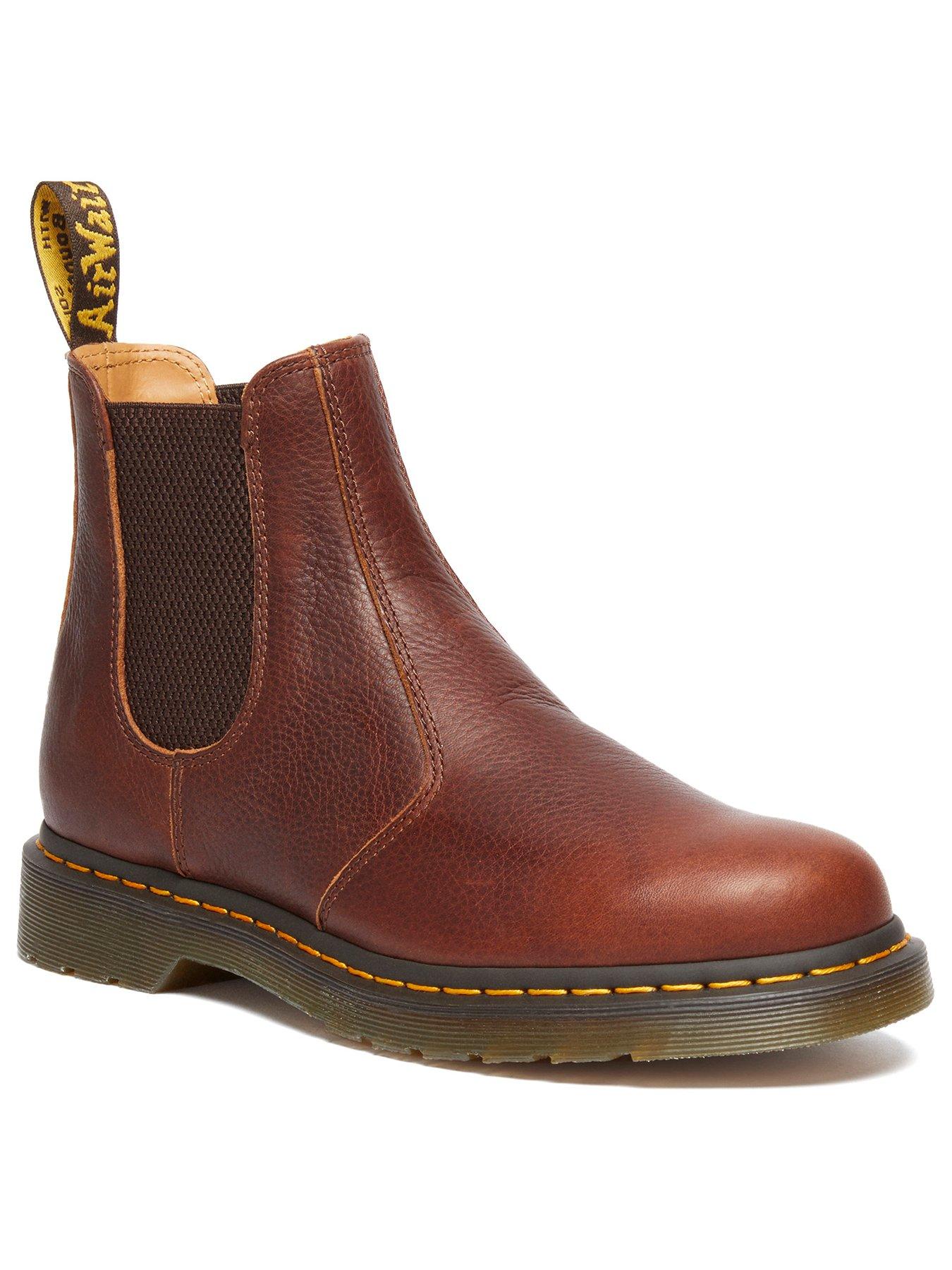 Dr Martens 2976 Ambassador Soft Leather Chelsea Boots Cashew Very