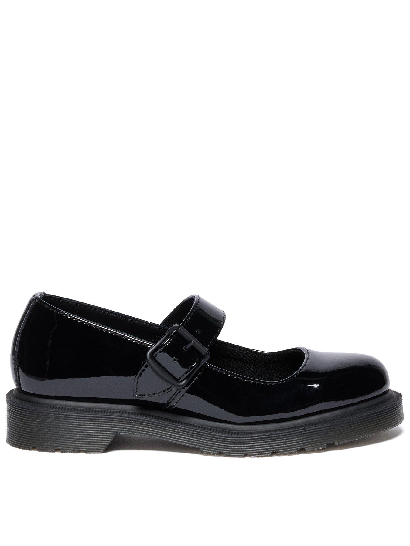 Dr Martens Mariel Ii Mary Jane Patent, Black, Size 5, Women