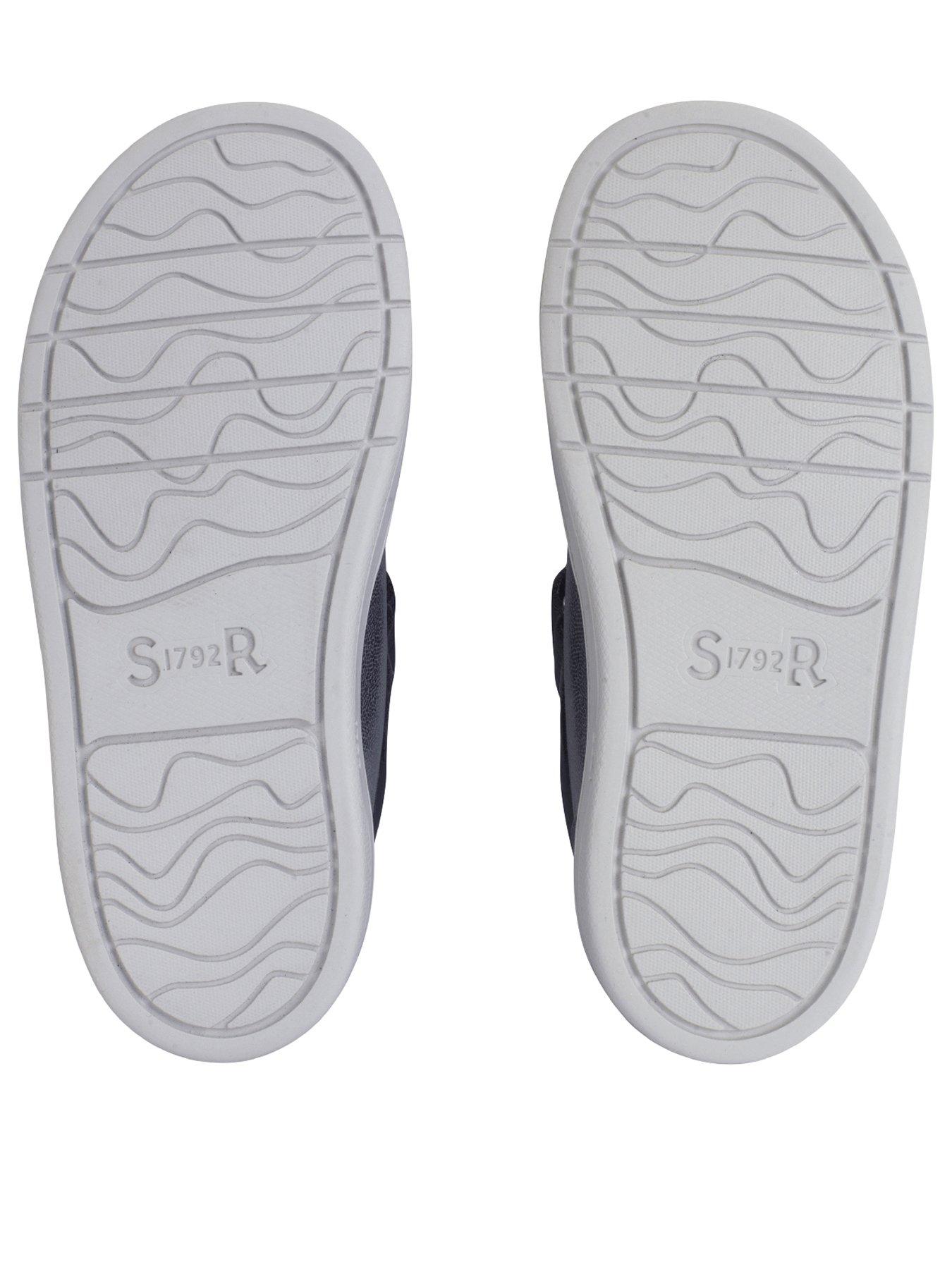 Image 3 of 6 of Start-rite Orbit Star Slate Grey Pearlised Leather Girls Rip Tape Casual Boots