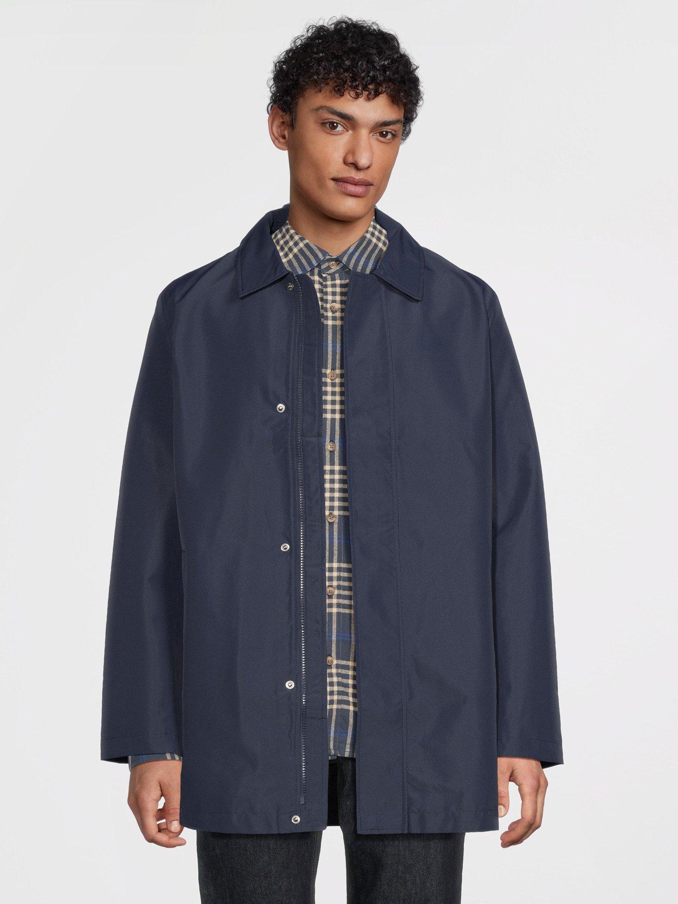 undefined Hall Mac Overcoat - Navy