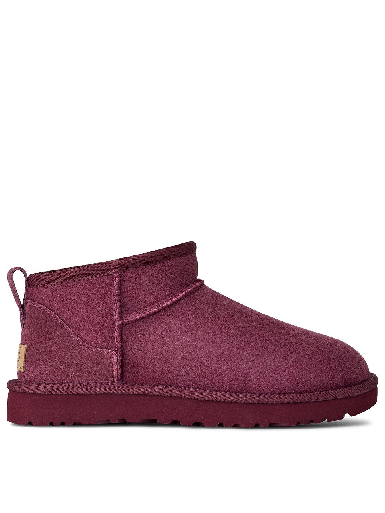 UGG Classic Ultra Mini Boots - Burnt Magenta
