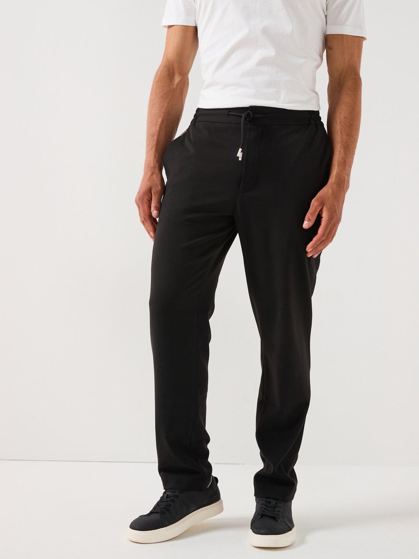 River Island Smart Joggers - Black