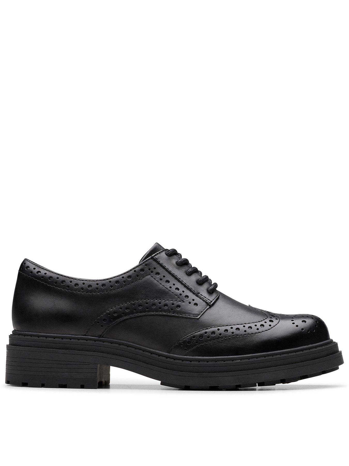 undefined Wide Fit Orinoco3 Derby Shoes - Black