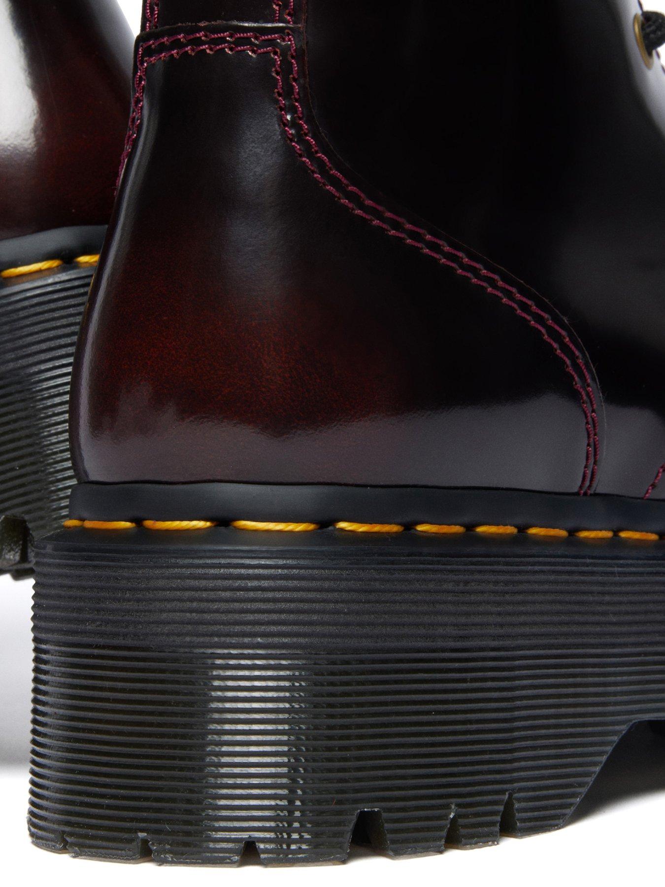 Dr Martens Jadon 8 Eye Boot Cherry Arcadia - Red | Very