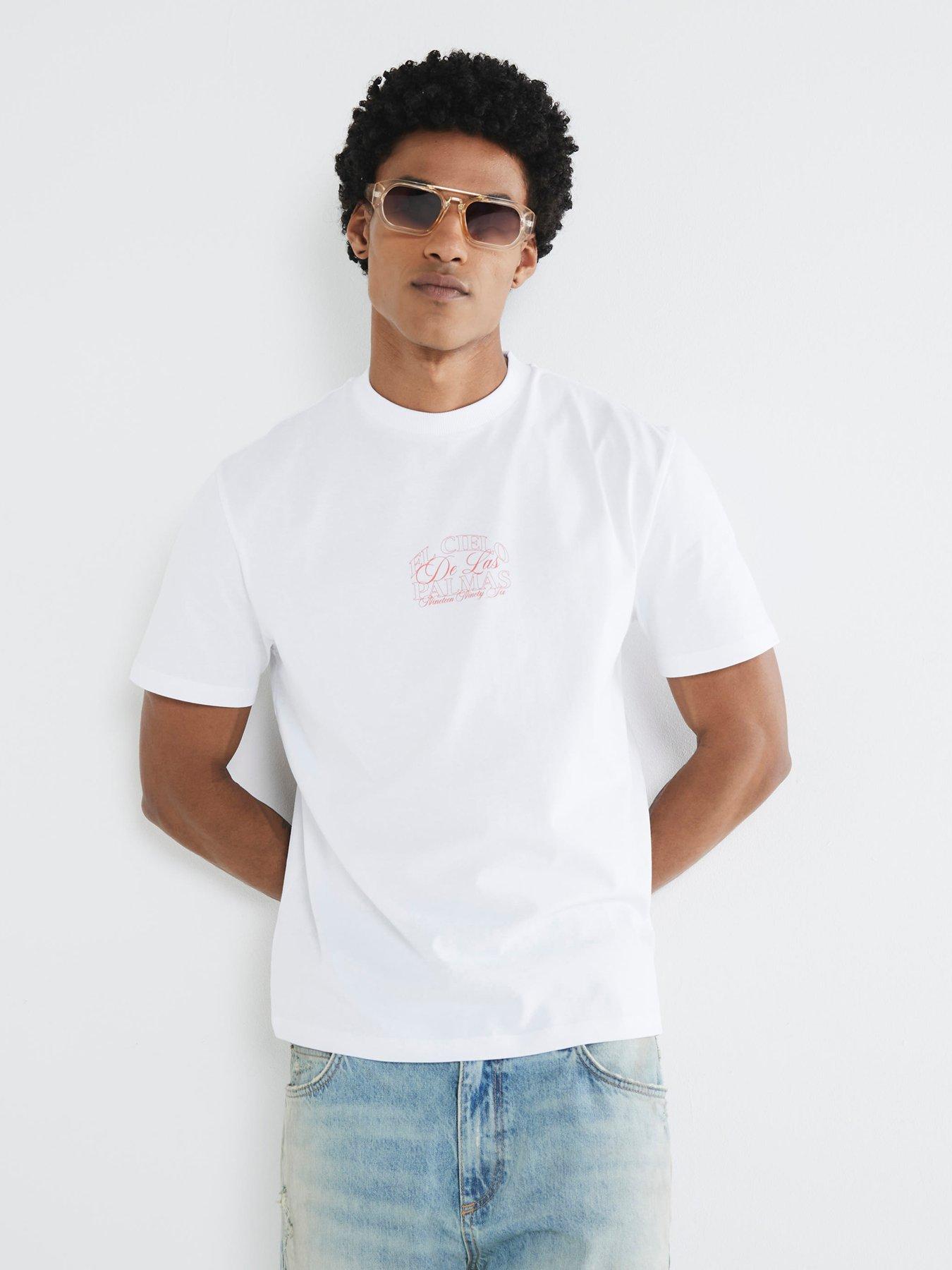undefined El Cielo Palmas T-Shirt - White