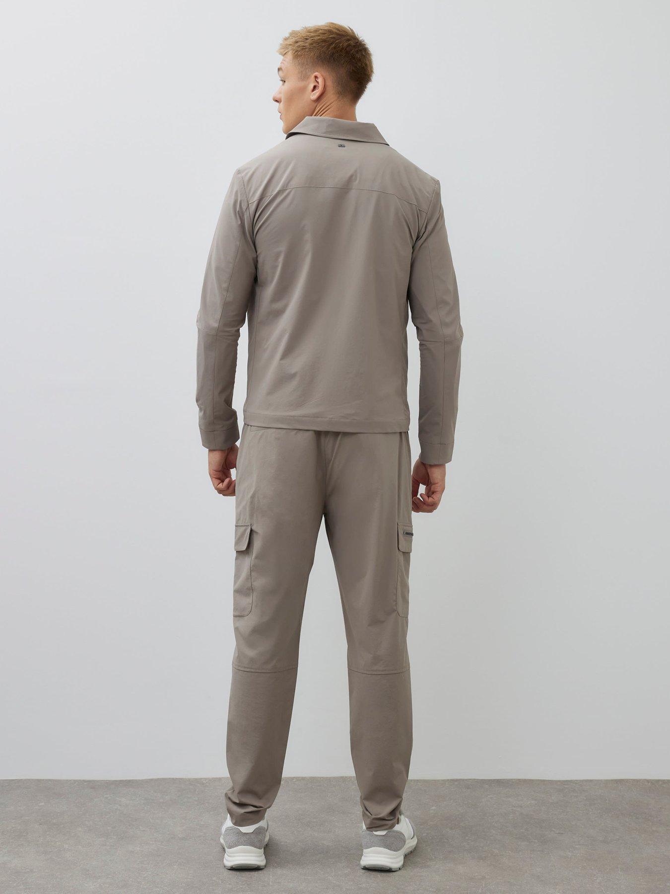 Image 2 of 4 of River Island Cairo Skinny Cargo Pants - Brown
