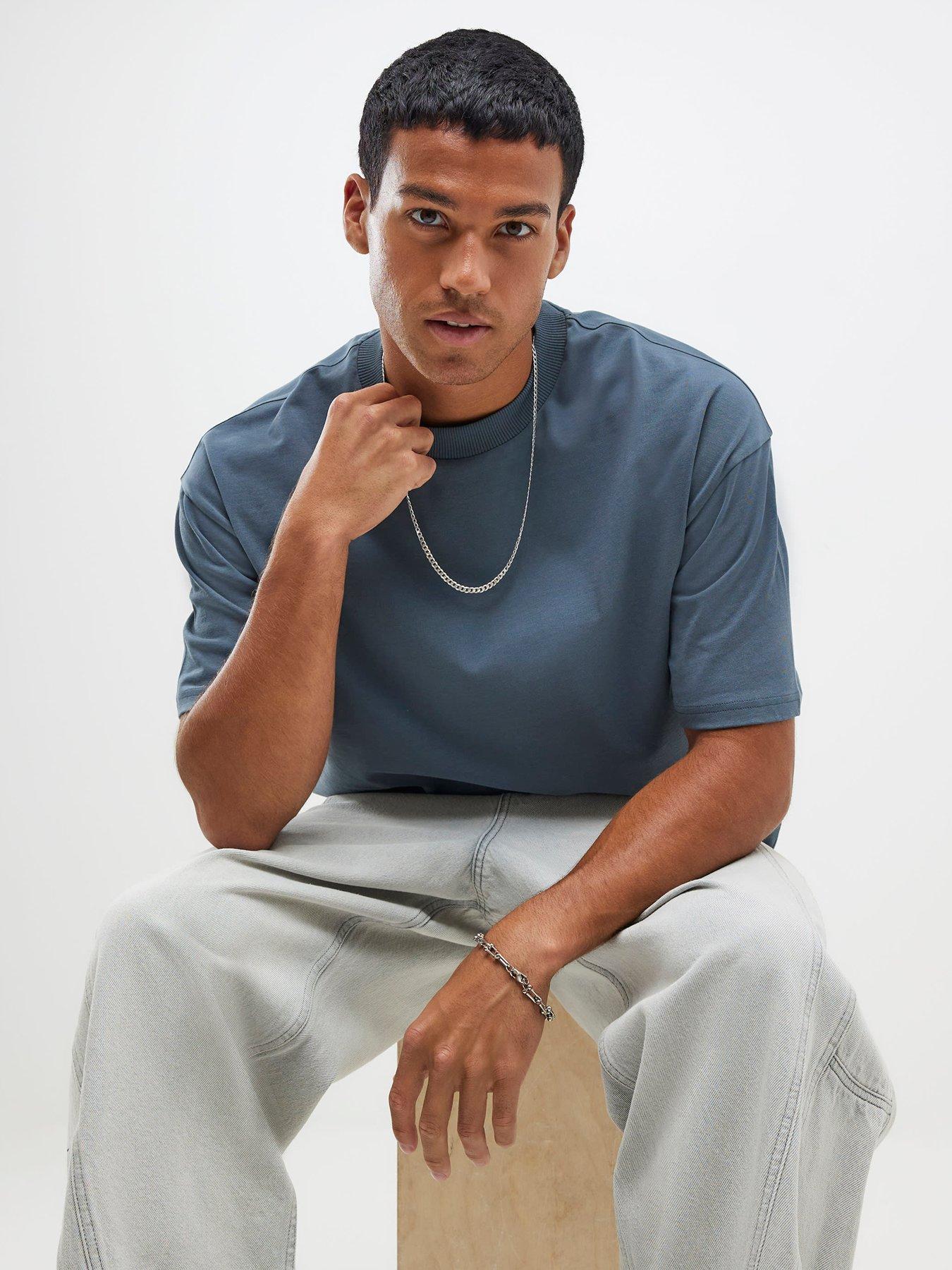 River Island Short Sleeve Over Sized Boxy T-Shirt