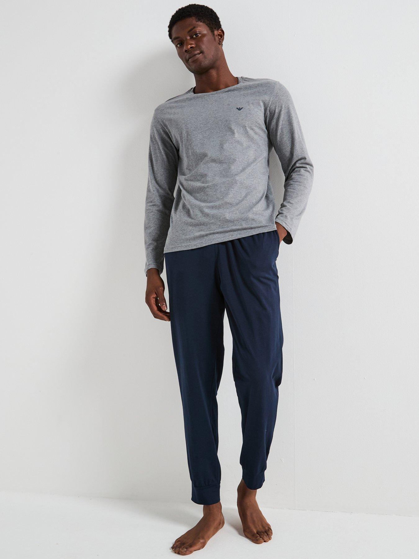 Emporio Armani Bodywear Endurance Jersey Pyjama Set - Multi