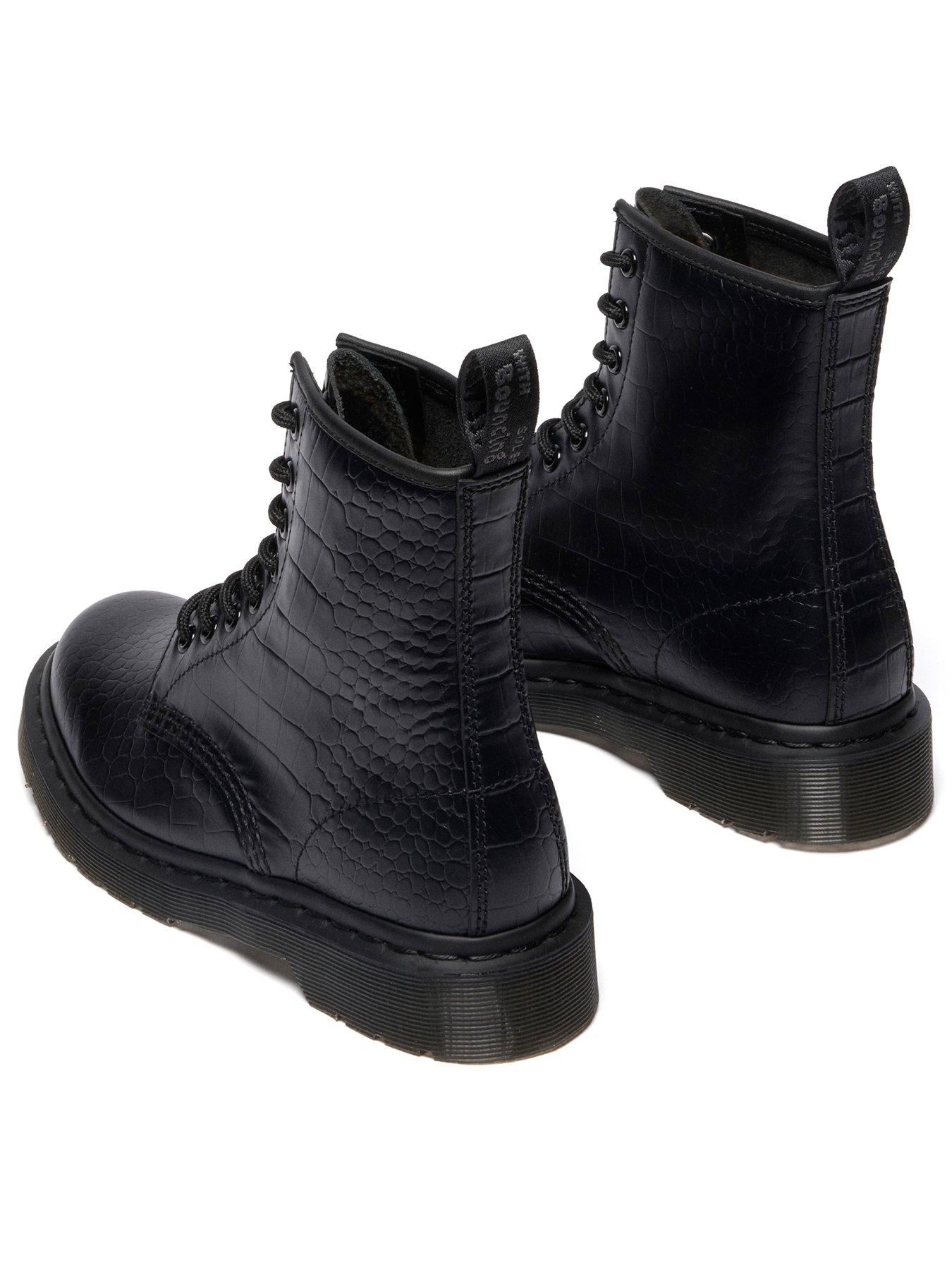 Martens Pascal Croc Dr Martens Croc Boots Black Dr Martens 1460