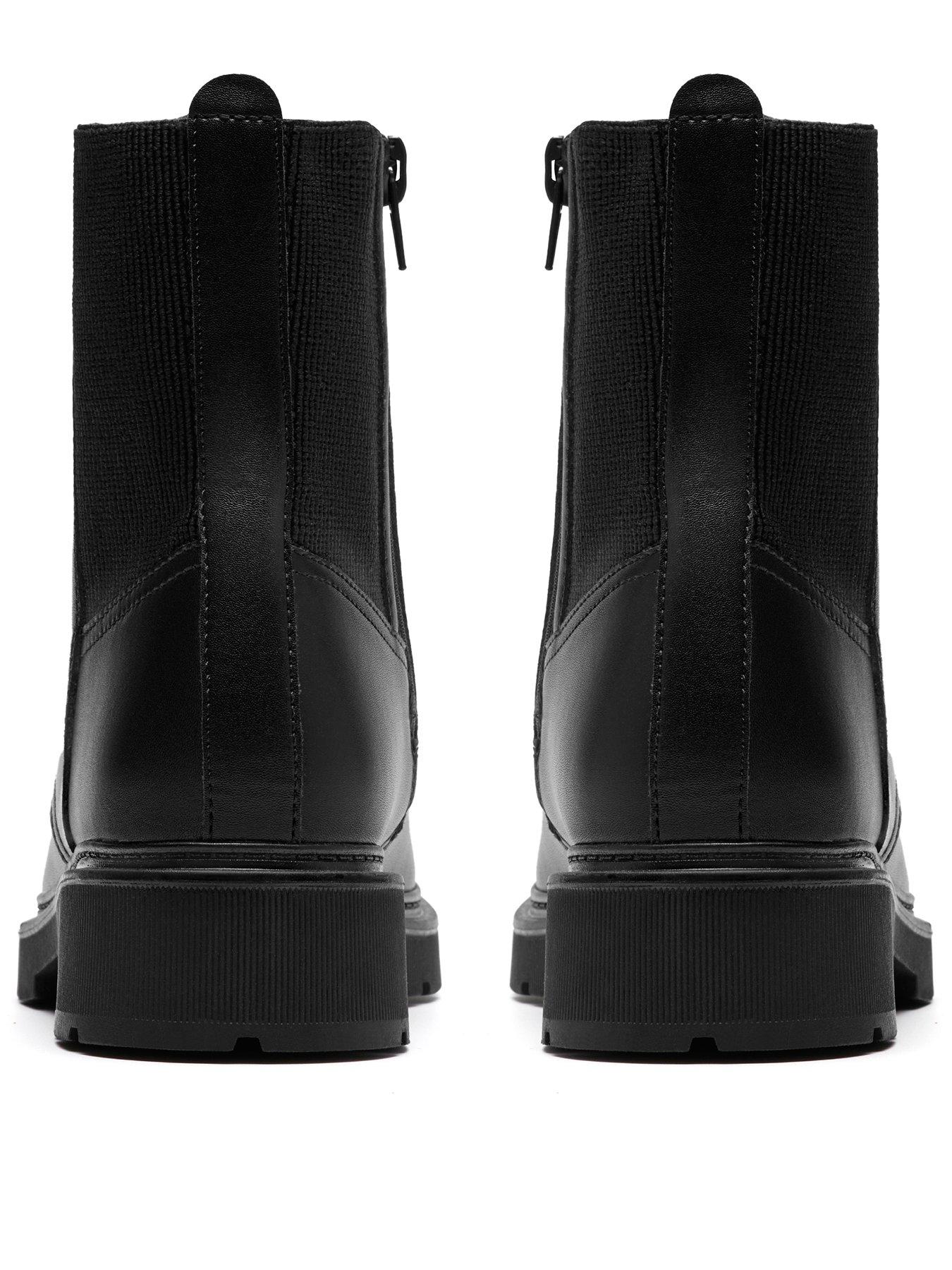 Image 3 of 6 of Clarks Lauryl West Boots - Black