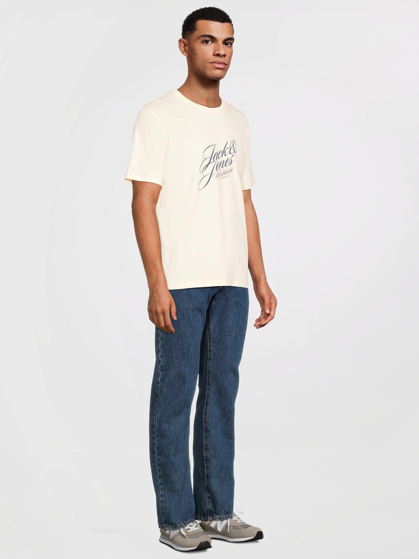 Image 5 of 7 of Jack & Jones 5 Pack Short Sleeve Crew Neck T-Shirts - Multi