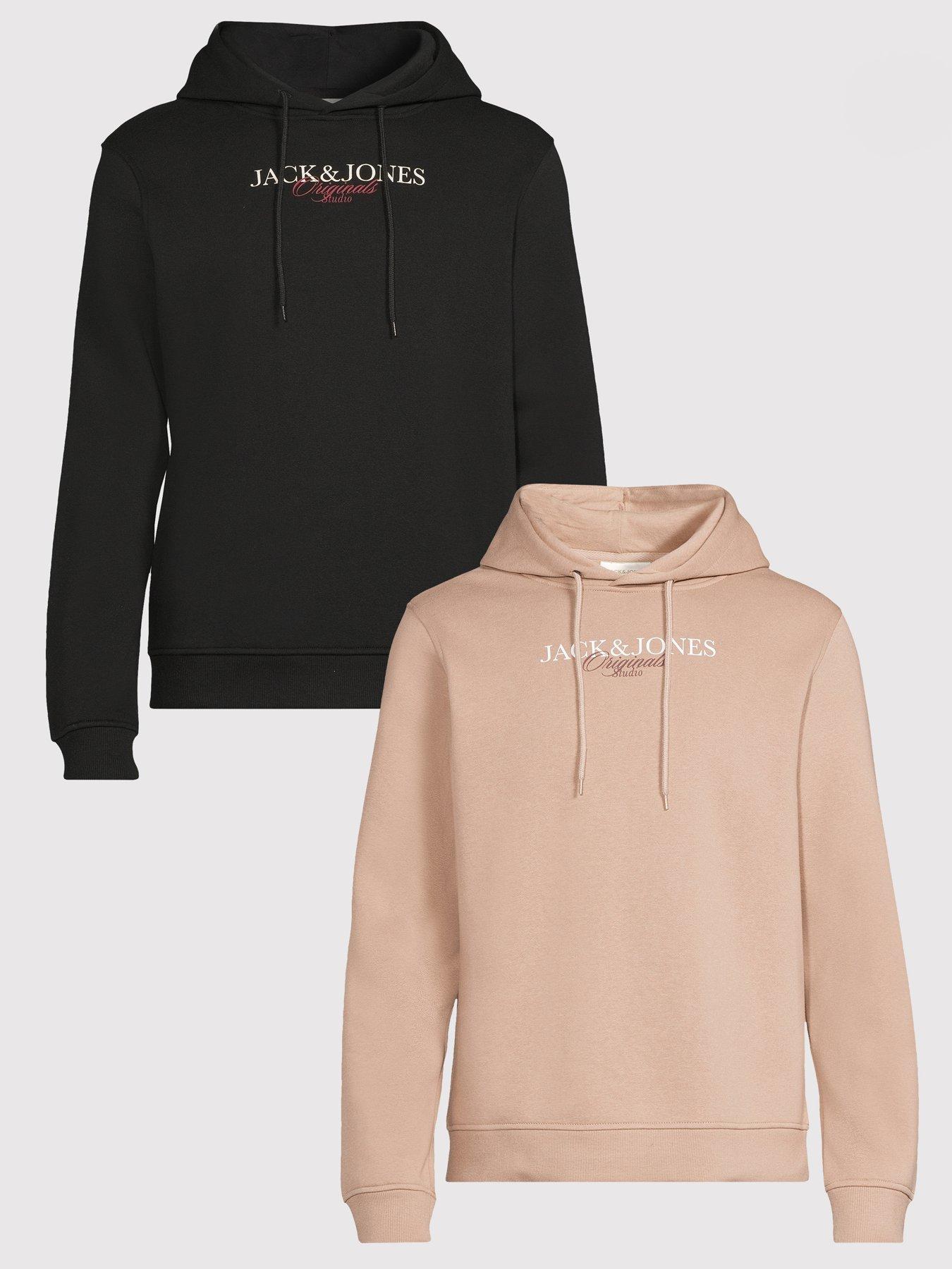 Jack & Jones Billy 2 Pack Hoodies - Multi