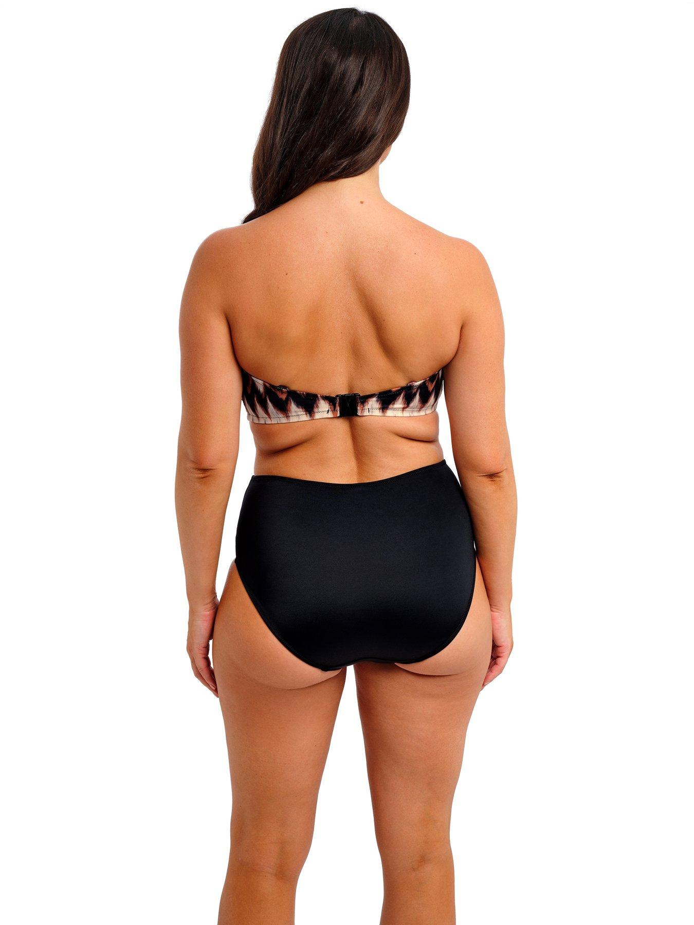 Image 4 of 6 of Fantasie Sabana Underwire Bandeau Bikini Top - Copper Tint
