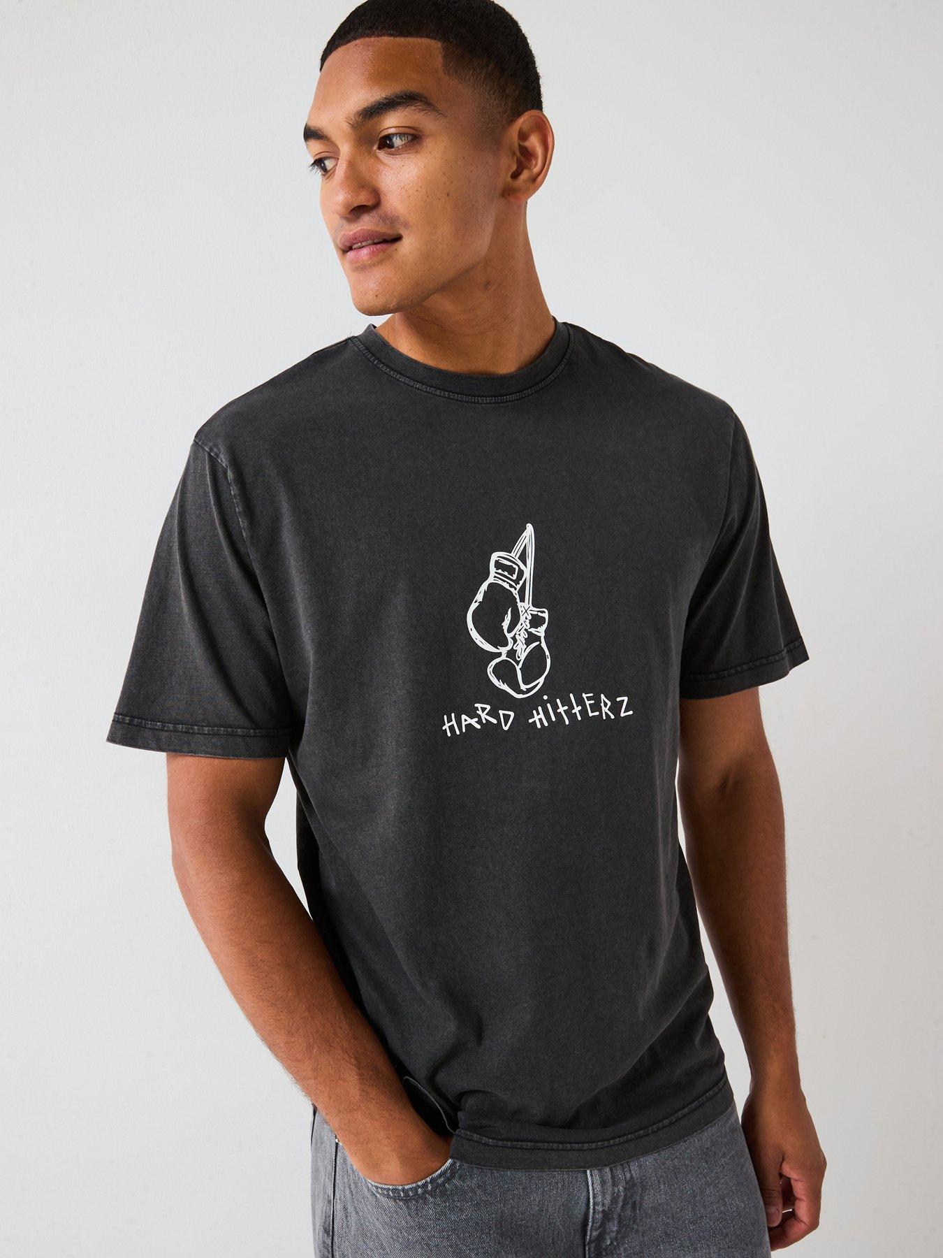undefined Fraizer Relaxed Fit Short Sleeve T-Shirt - Black