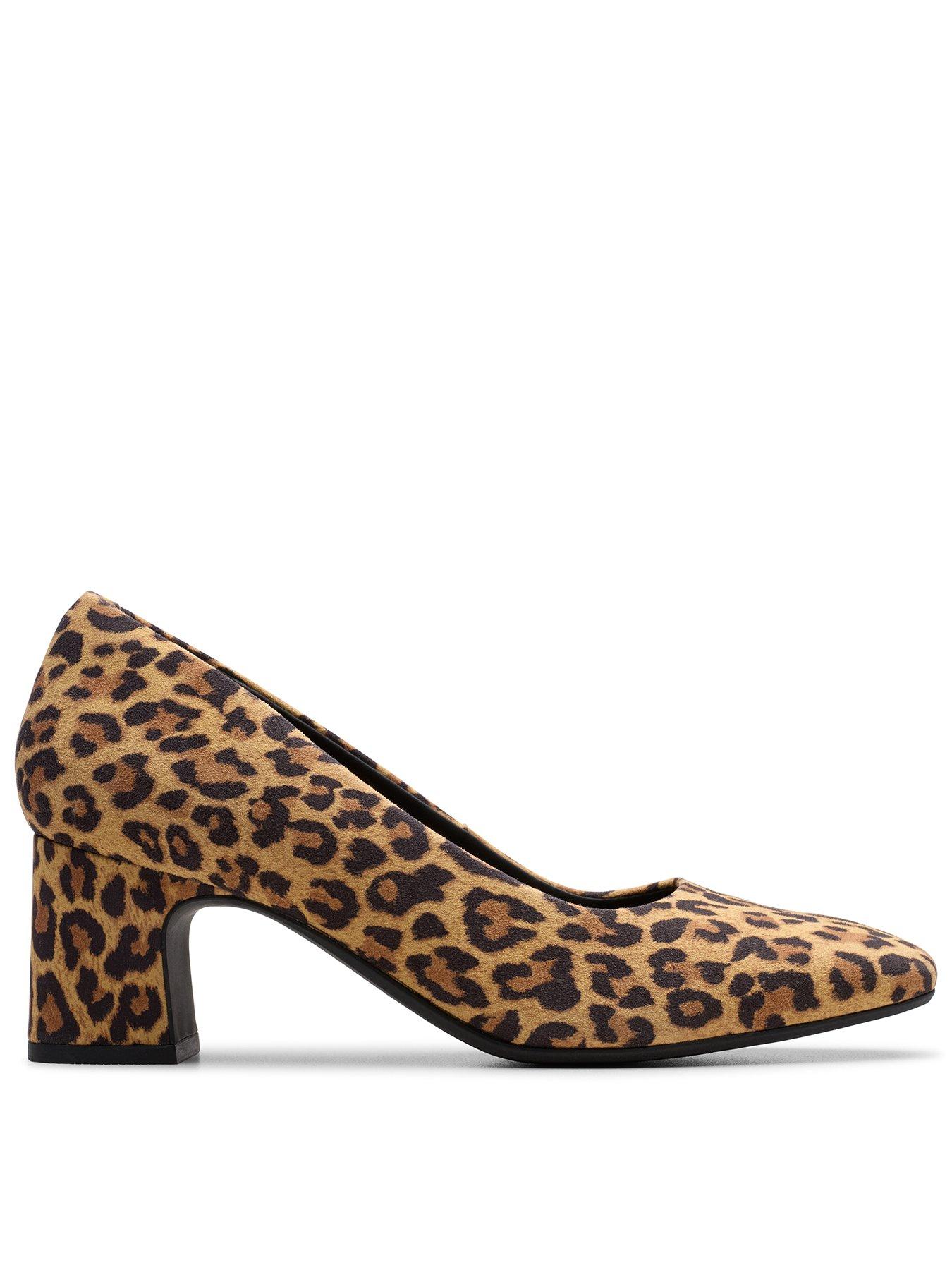 undefined Fernie Court Suede Shoes - Leopard