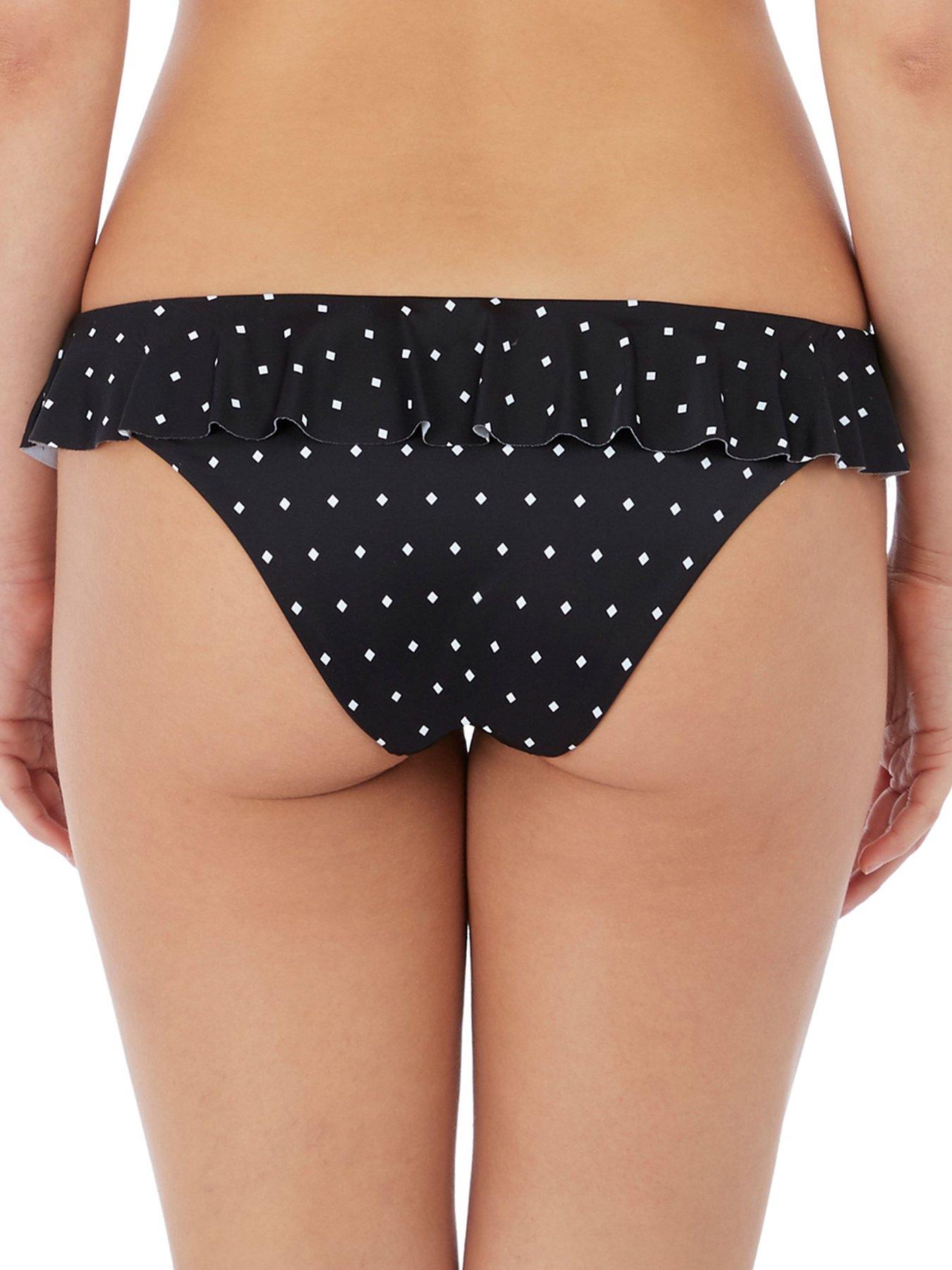 Image 2 of 3 of Freya Jewel Cove Italini Bikini Brief- Black