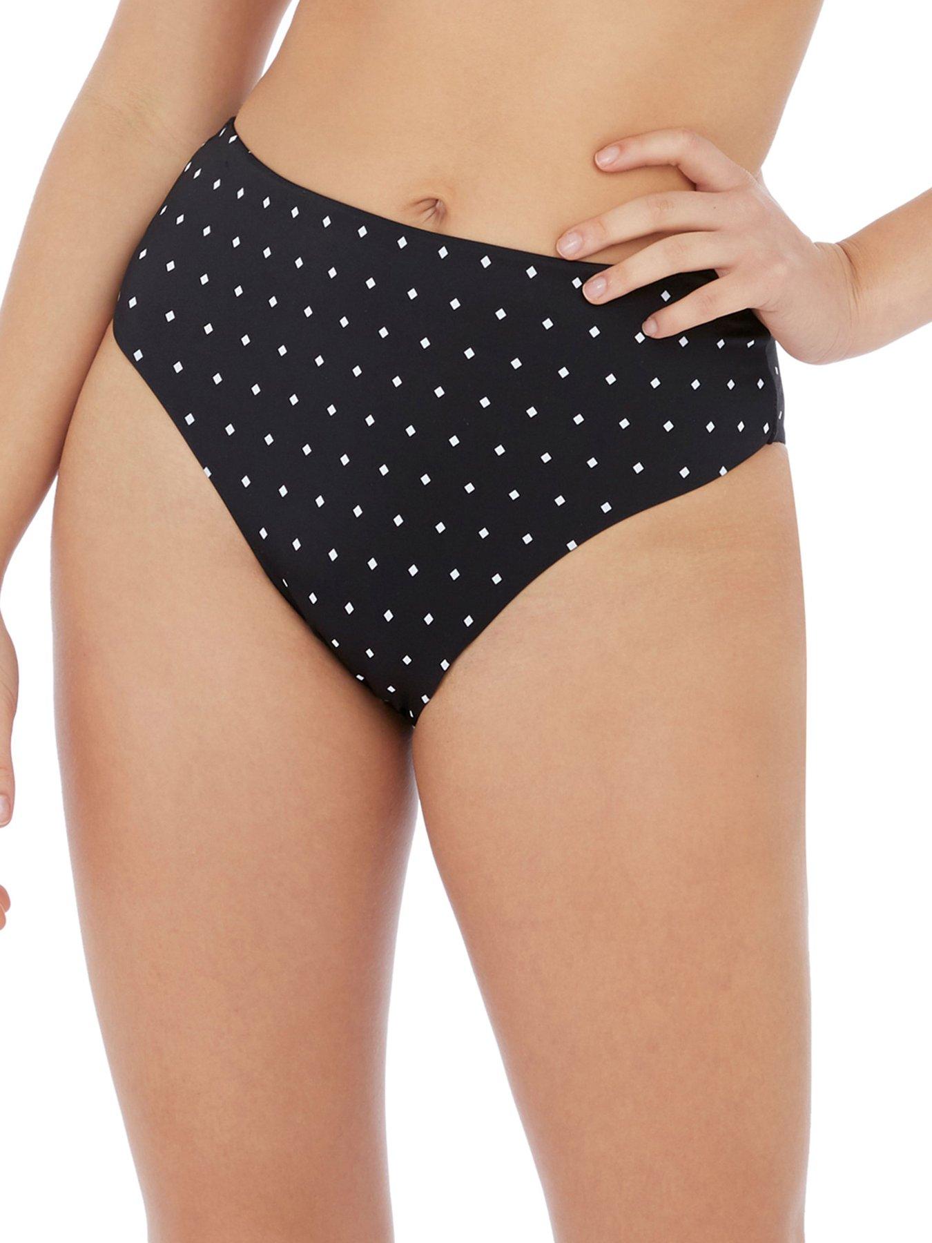 Freya Jewel Cove High Waist Bikini Brief- Black