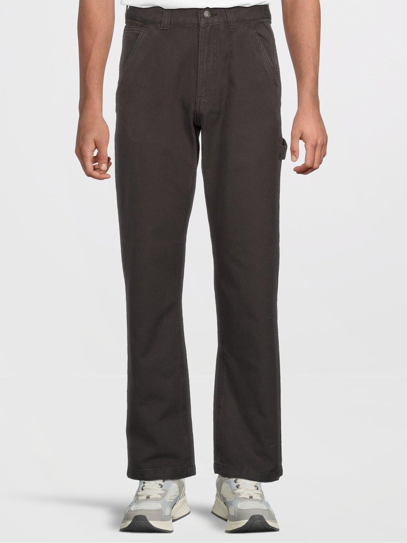 River Island Nashville Carpenter Trousers - Black