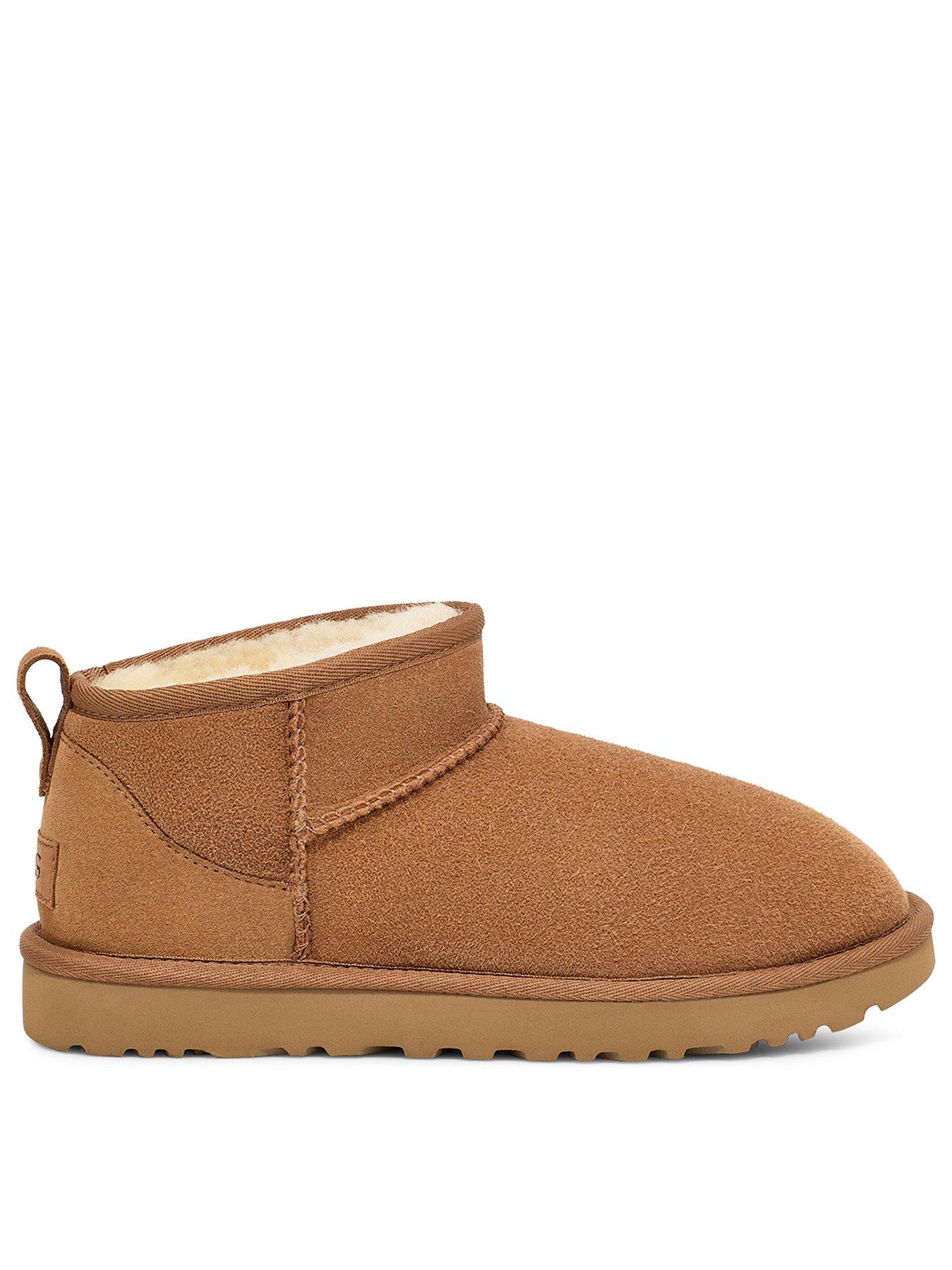 undefined Classic Ultra Mini Boots - Chestnut