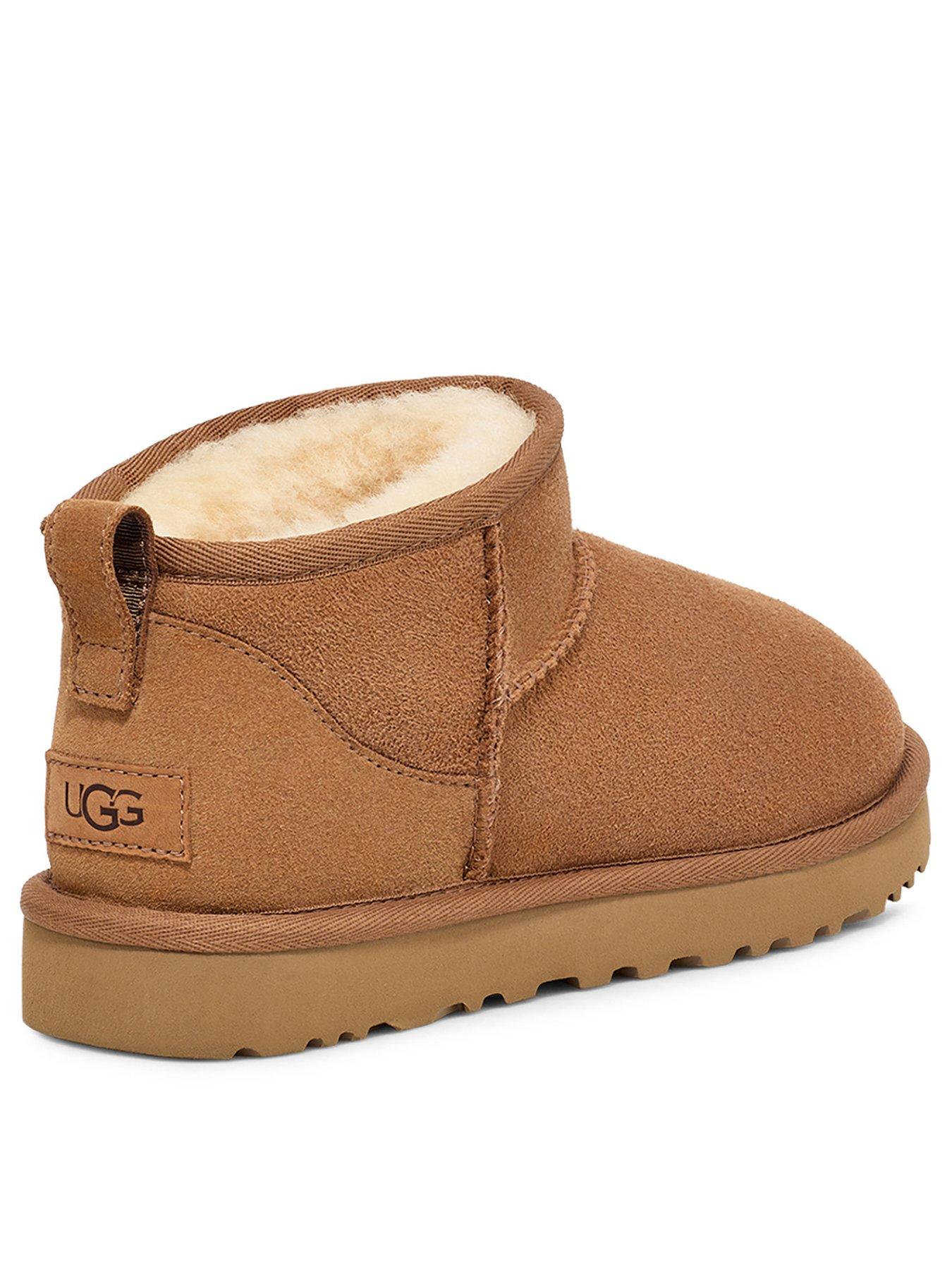 Image 4 of 8 of UGG Classic Ultra Mini Boots - Brown