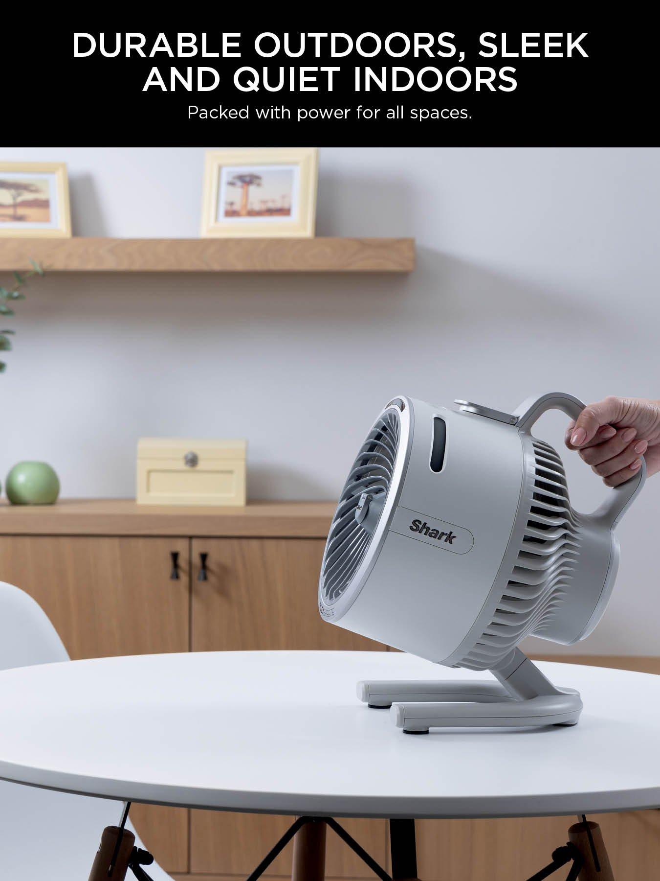 Image 2 of 8 of Shark FlexBreeze HydroGo Misting Fan FA050UKDV- Dove