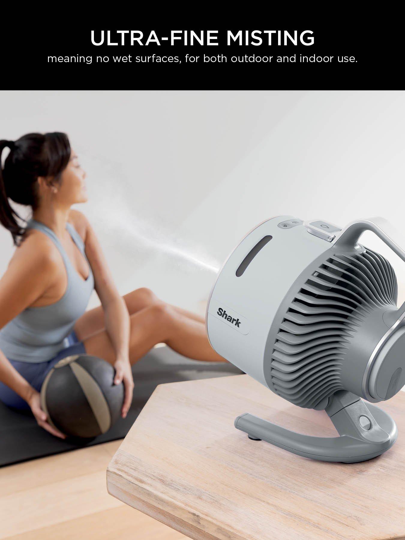 Image 7 of 8 of Shark FlexBreeze HydroGo Misting Fan FA050UKDV- Dove