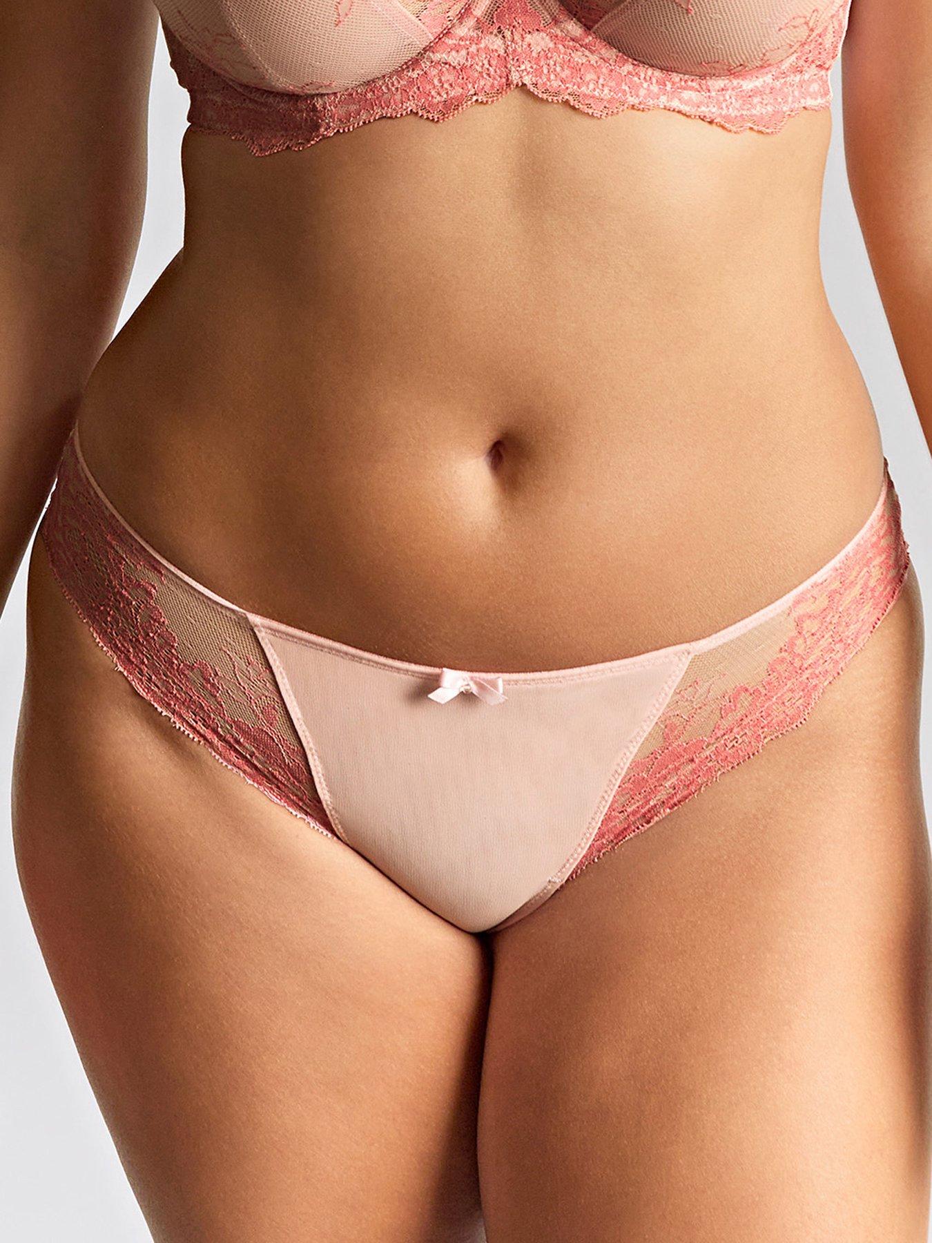 undefined Panache Ana Pale Pink Brazilian Brief - Pink