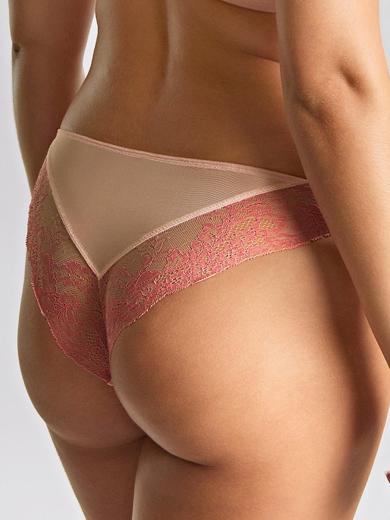Image 2 of 5 of Panache Panache Ana Pale Pink Brazilian Brief - Pink