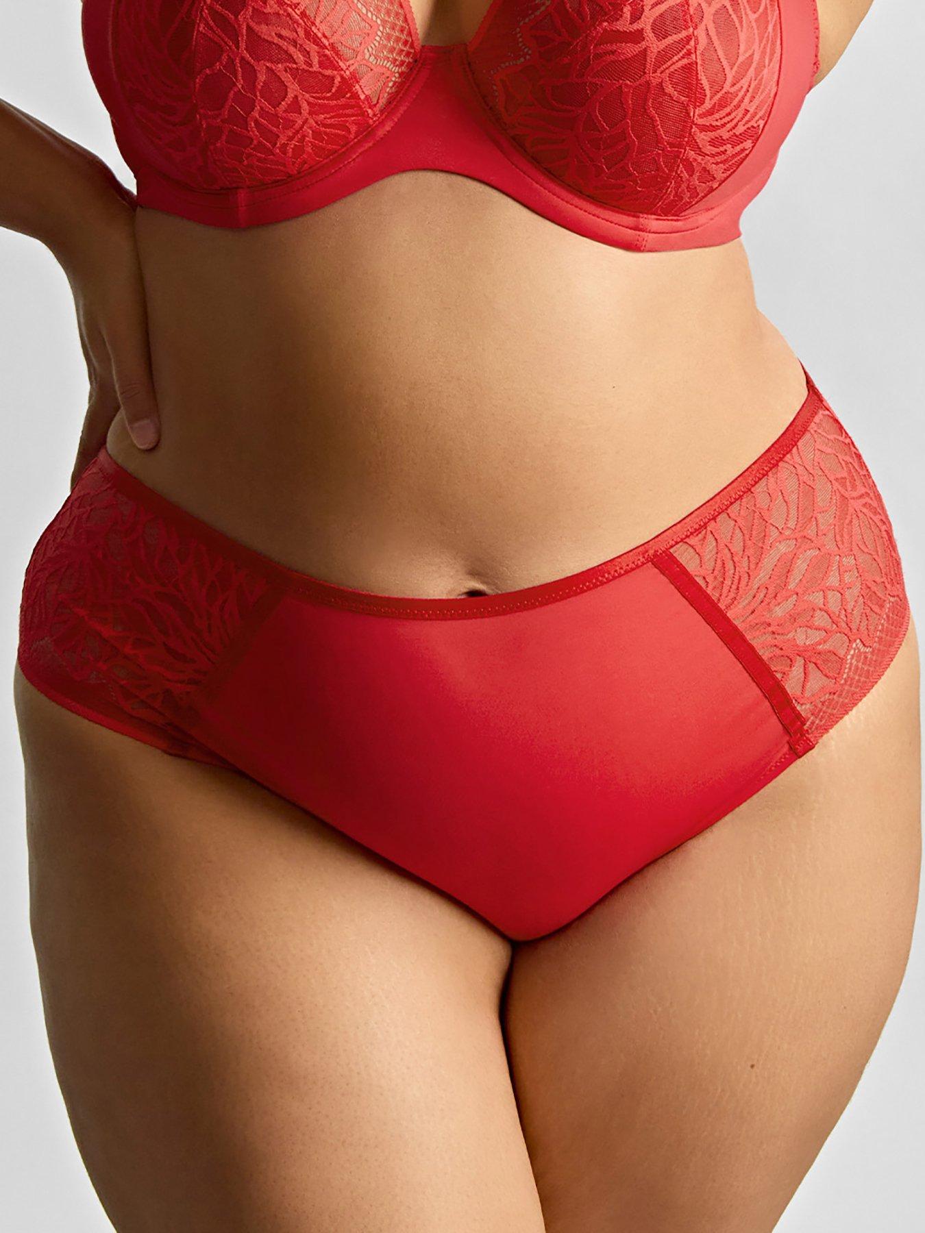 undefined Sculptresse Sophia Red Deep Brief - Red