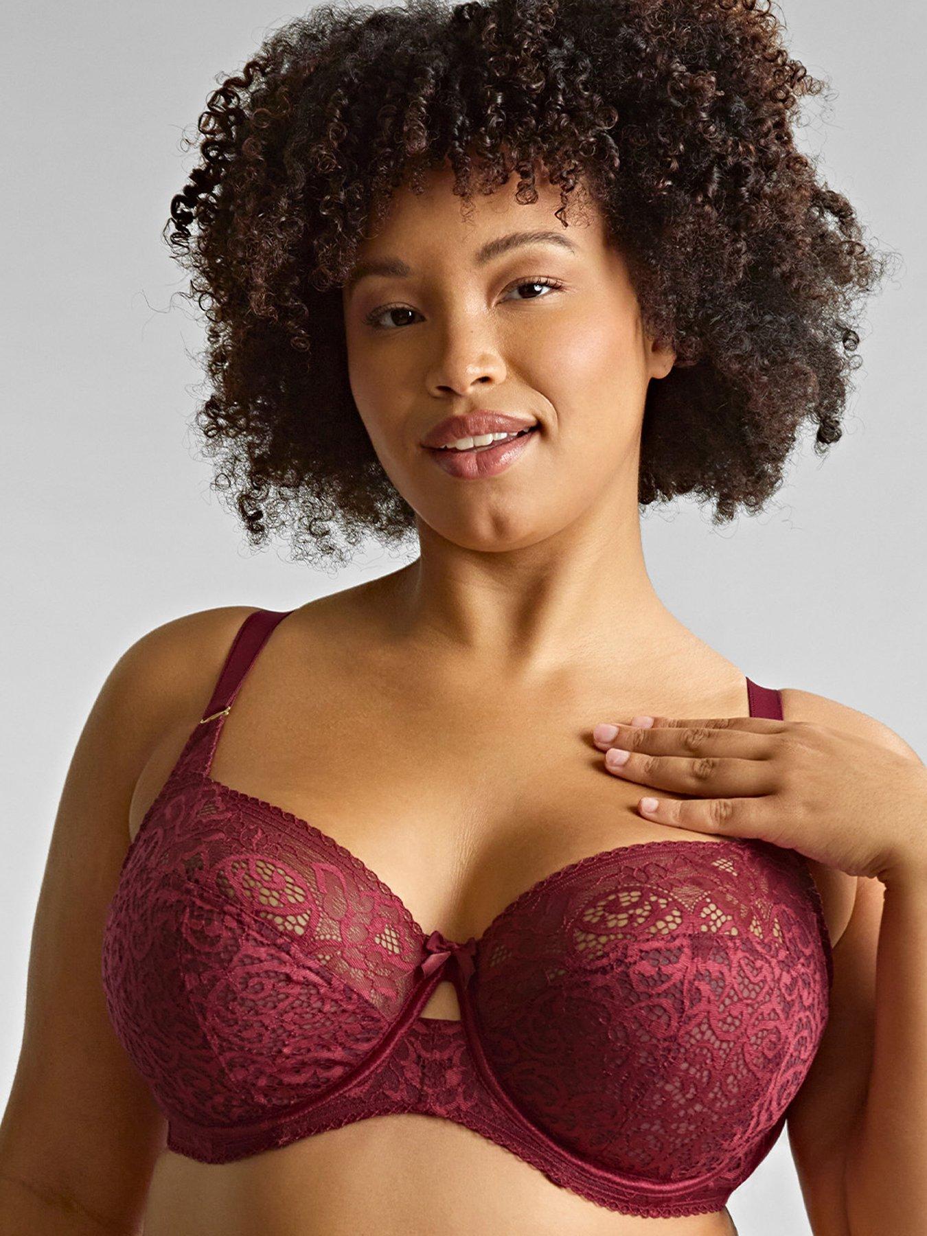 Sculptresse Estel Cherry Full Cup Bra - Cherry Red